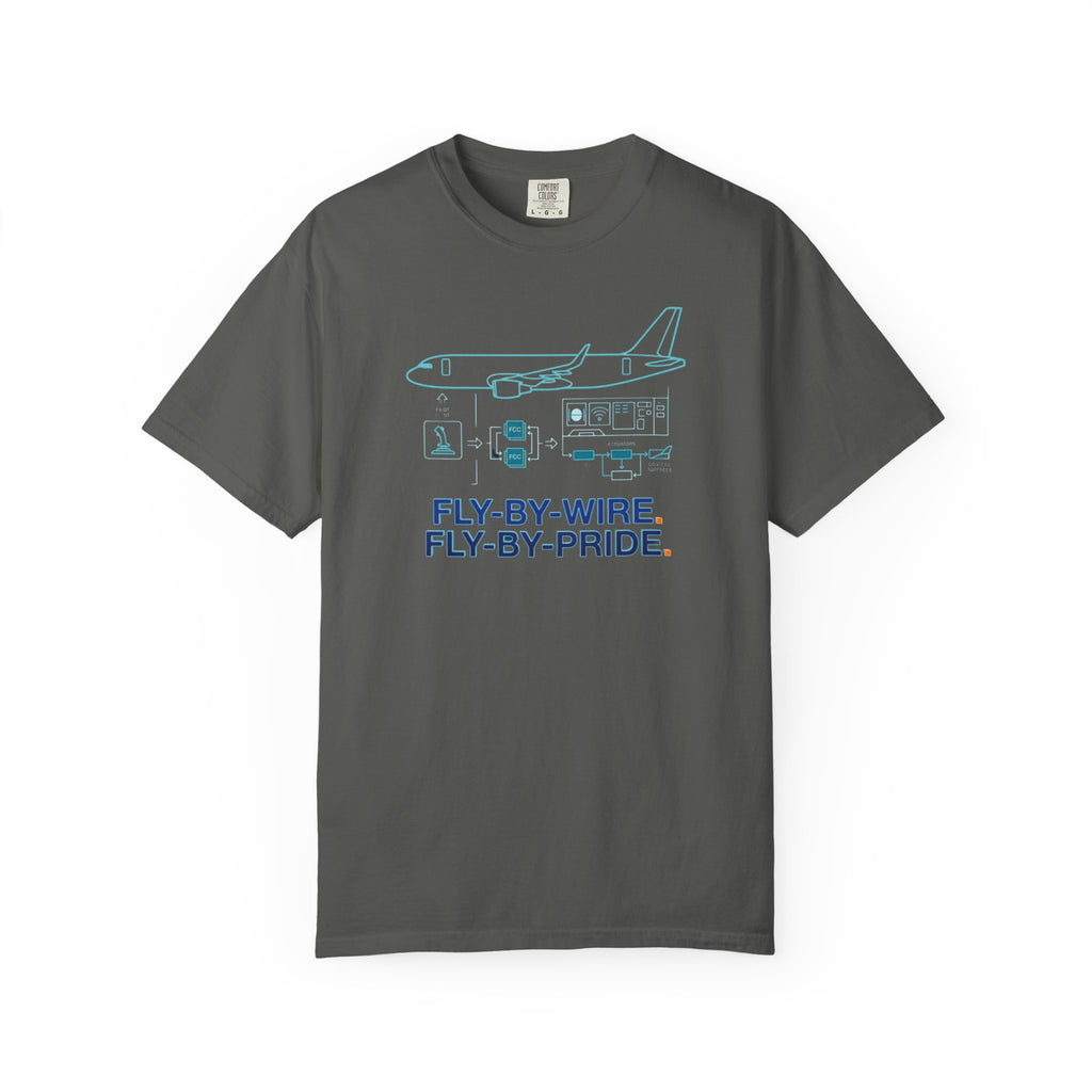 Fly-by-Pride Pun Aviation T-Shirt