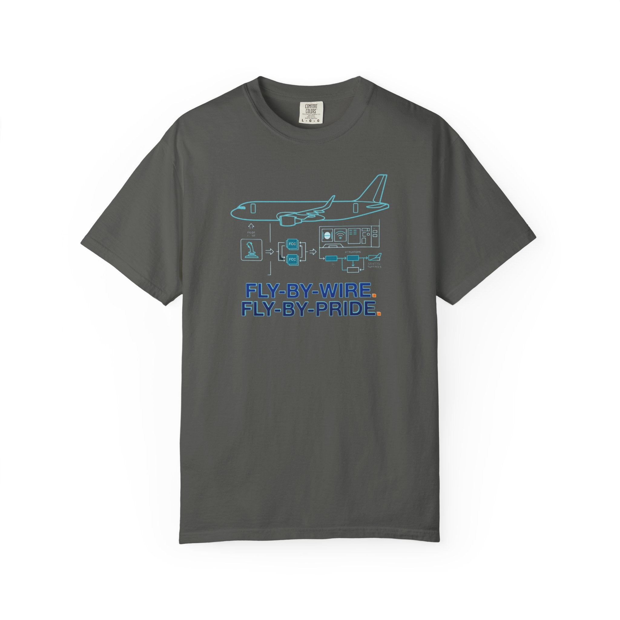 Fly-by-Pride Pun Aviation T-Shirt