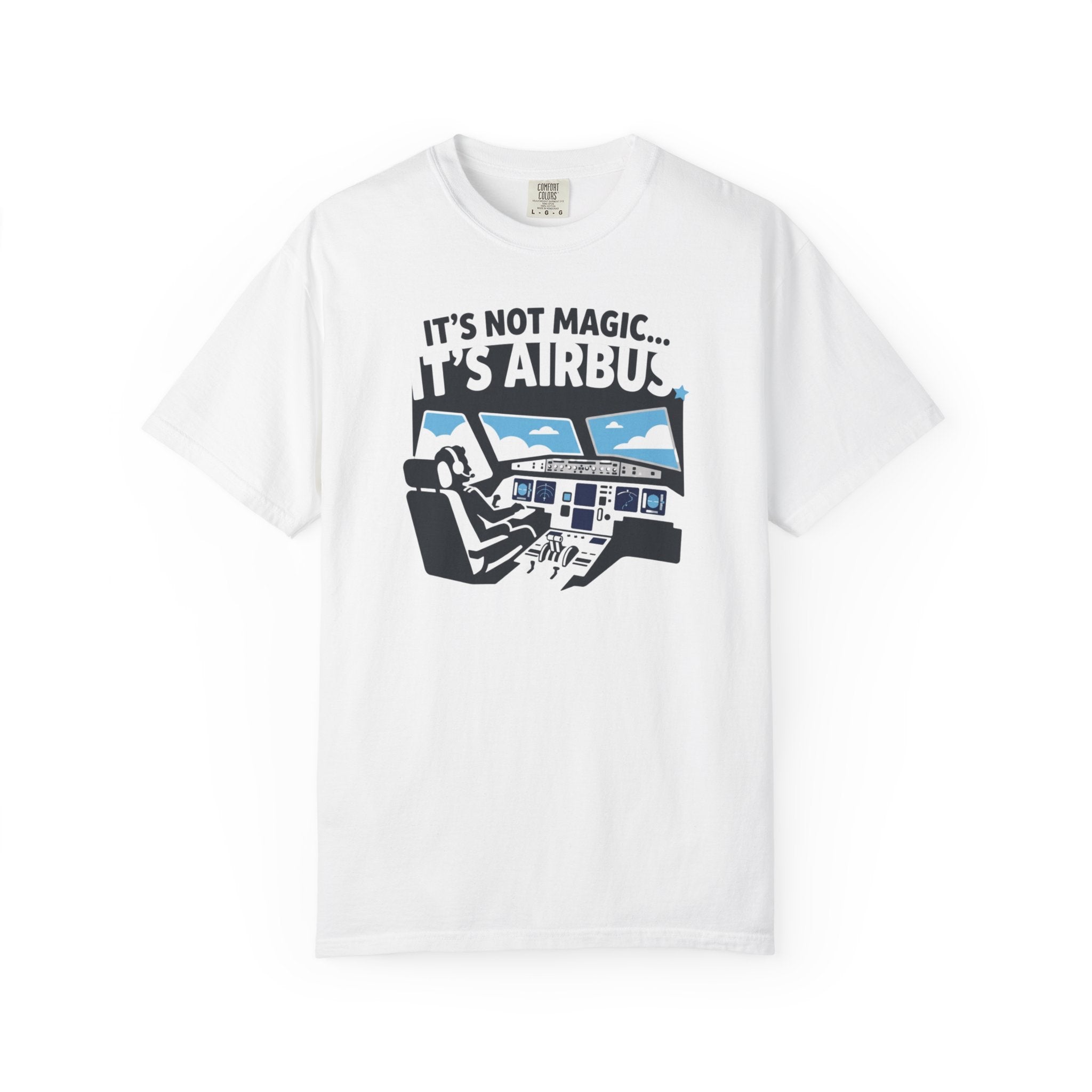 Airbus Magic of Flight T-Shirt — Aviation Tech Enthusiast Tee