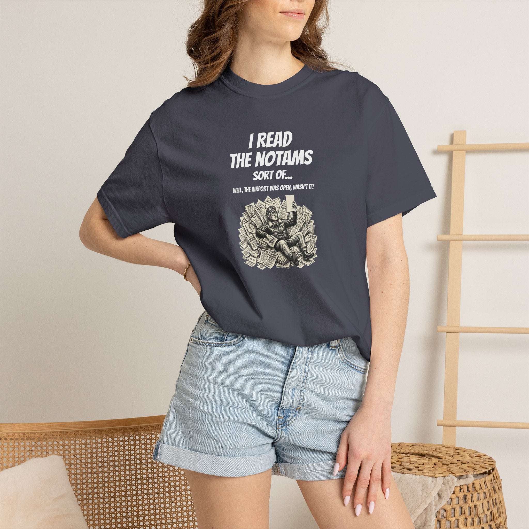 I Read the NOTAMs - Silly Pilot Tee