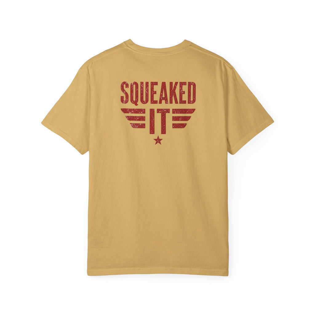 Squeaked It T-Shirt — Vintage Aviation Logo Tee