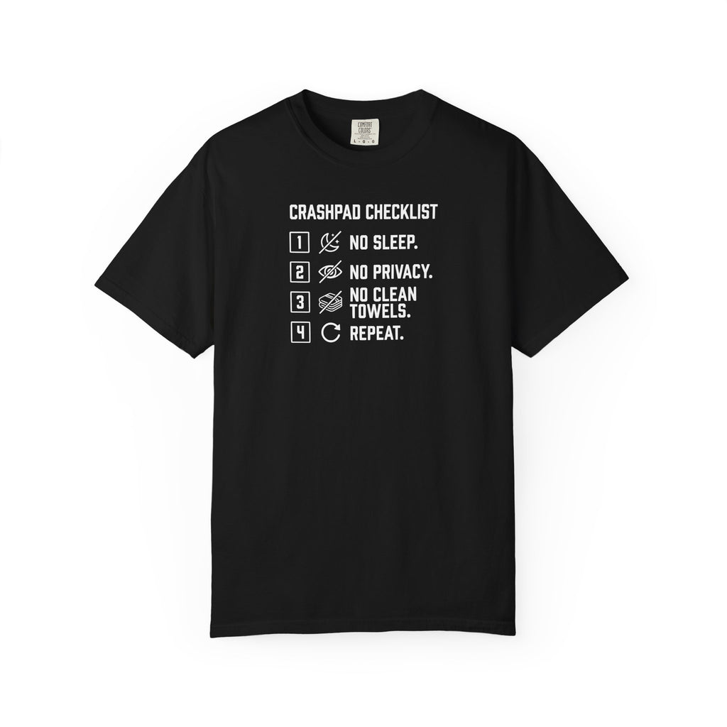 Crashpad Life Funny Airline Pilot T-Shirt