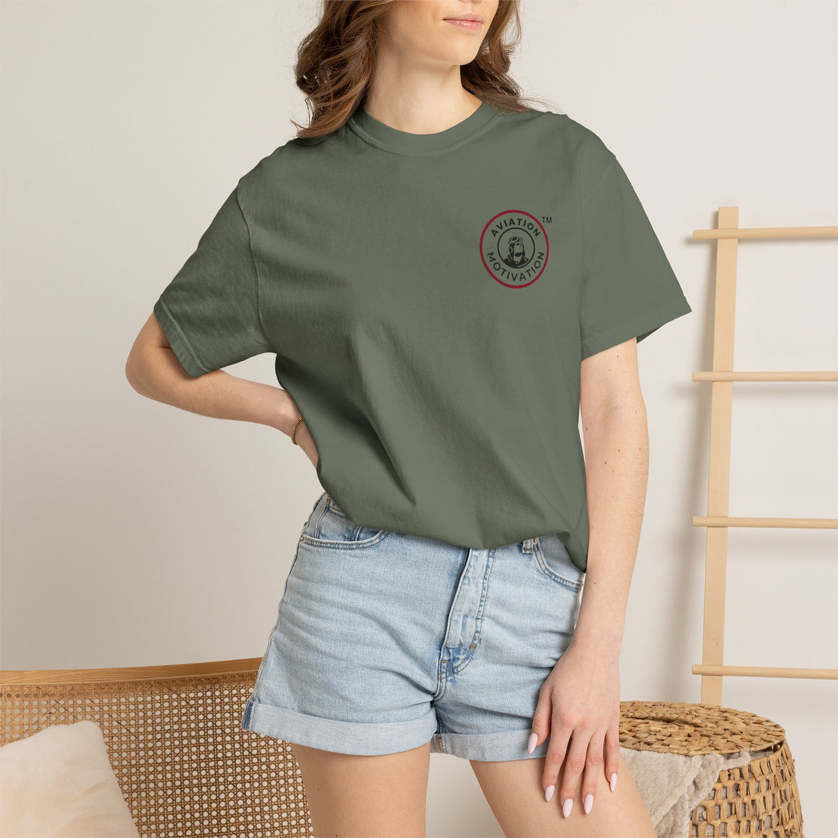 Squeaked It T-Shirt — Vintage Aviation Logo Tee