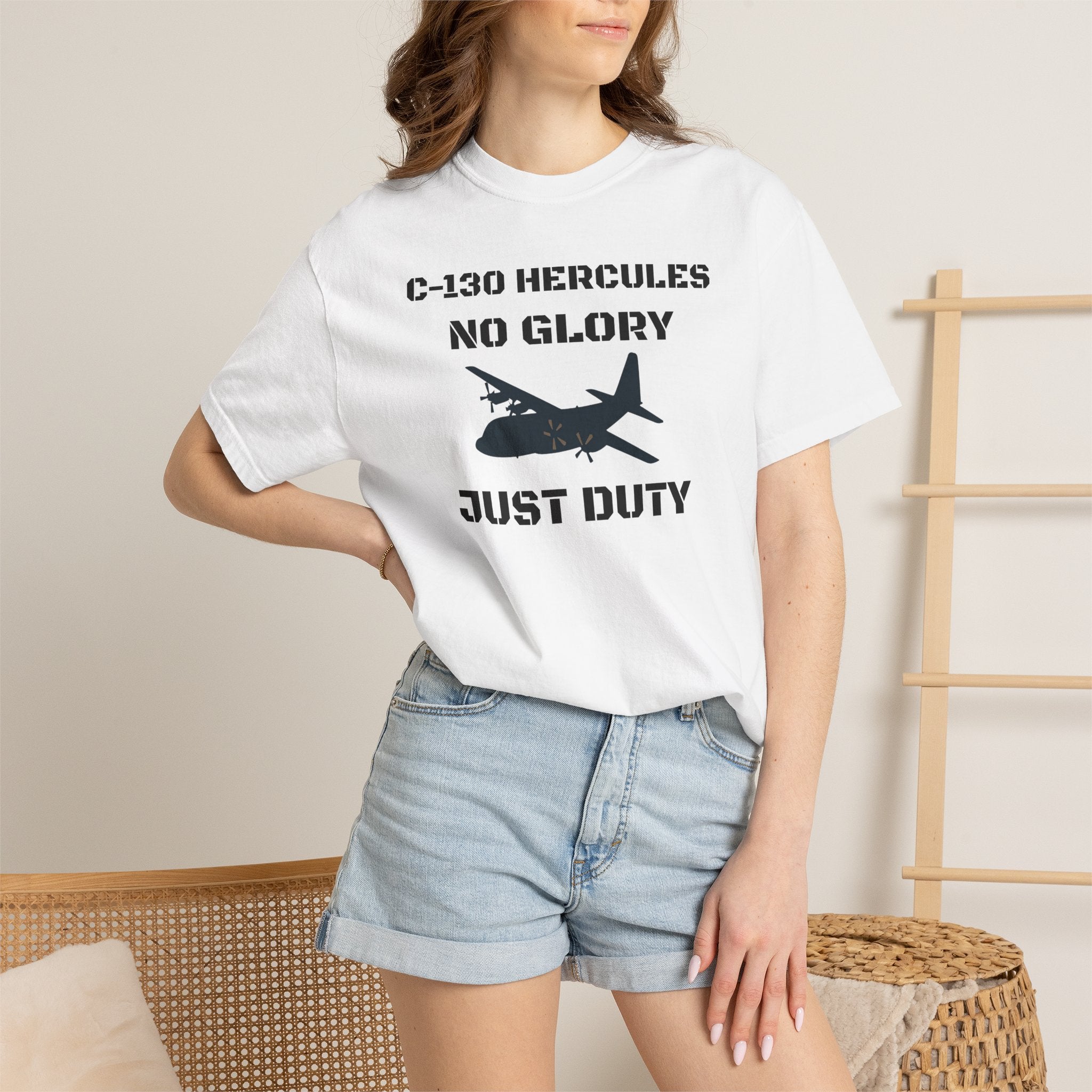 C-130 Hercules Tribute T-shirt — Military Pilot Nicknames Tee
