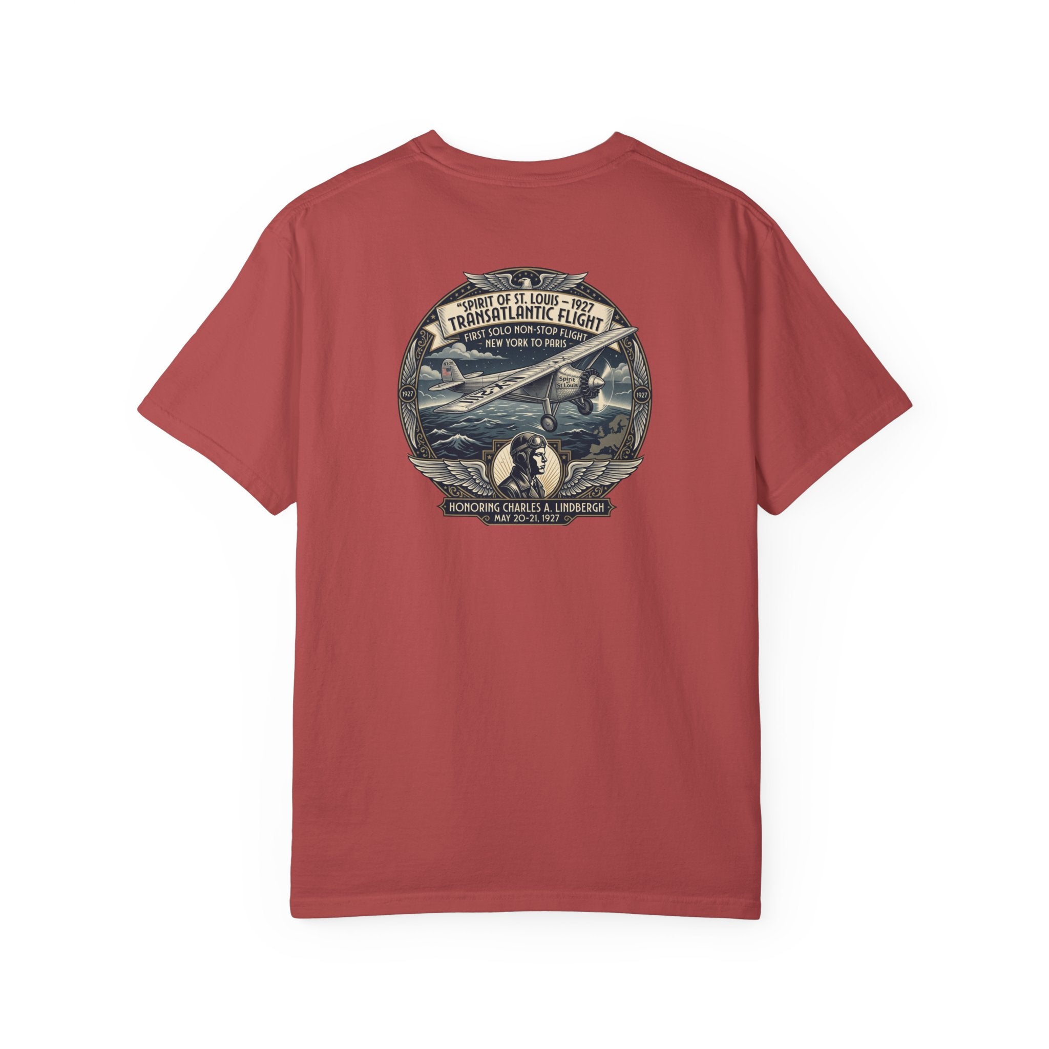 Charles Lindbergh Historical Flight Tee - Signature Series