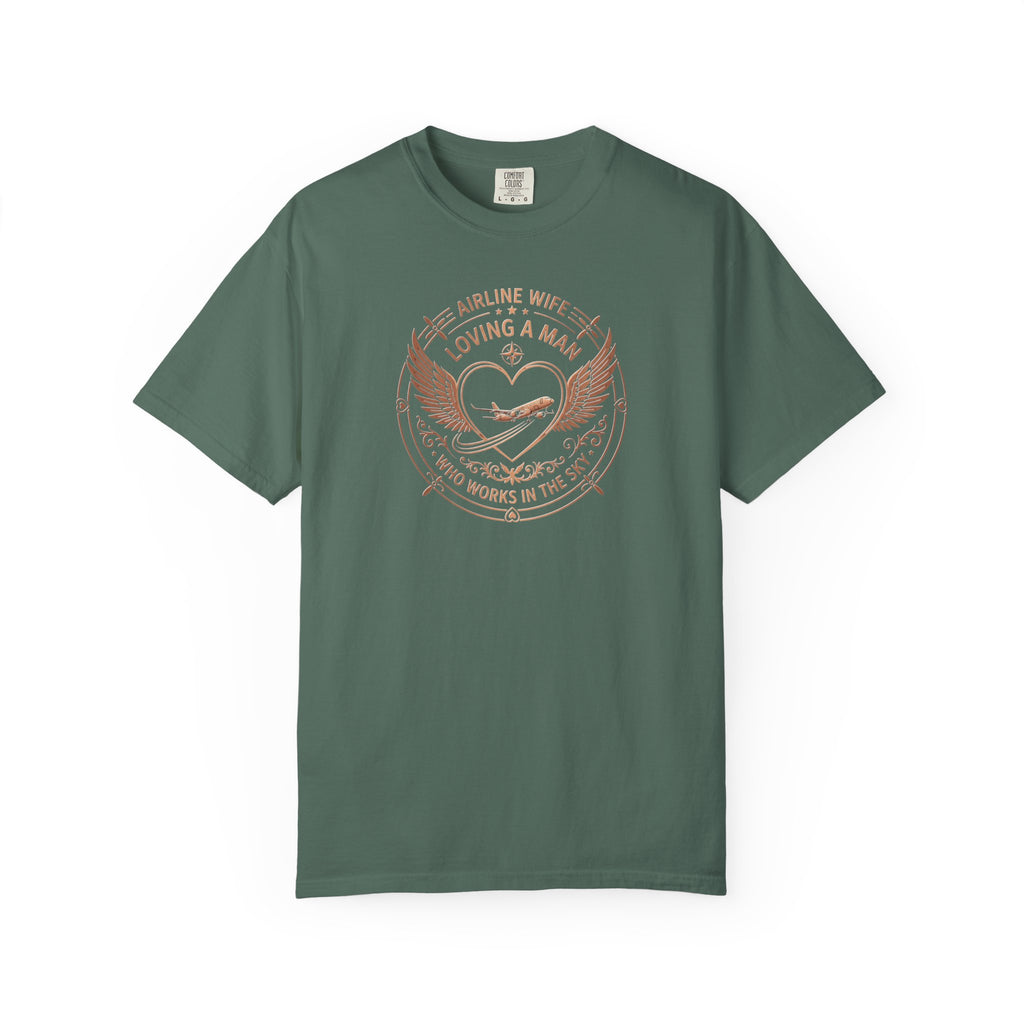 Pilot Wives T-Shirt — "Loving a Man Who Works in the Sky"