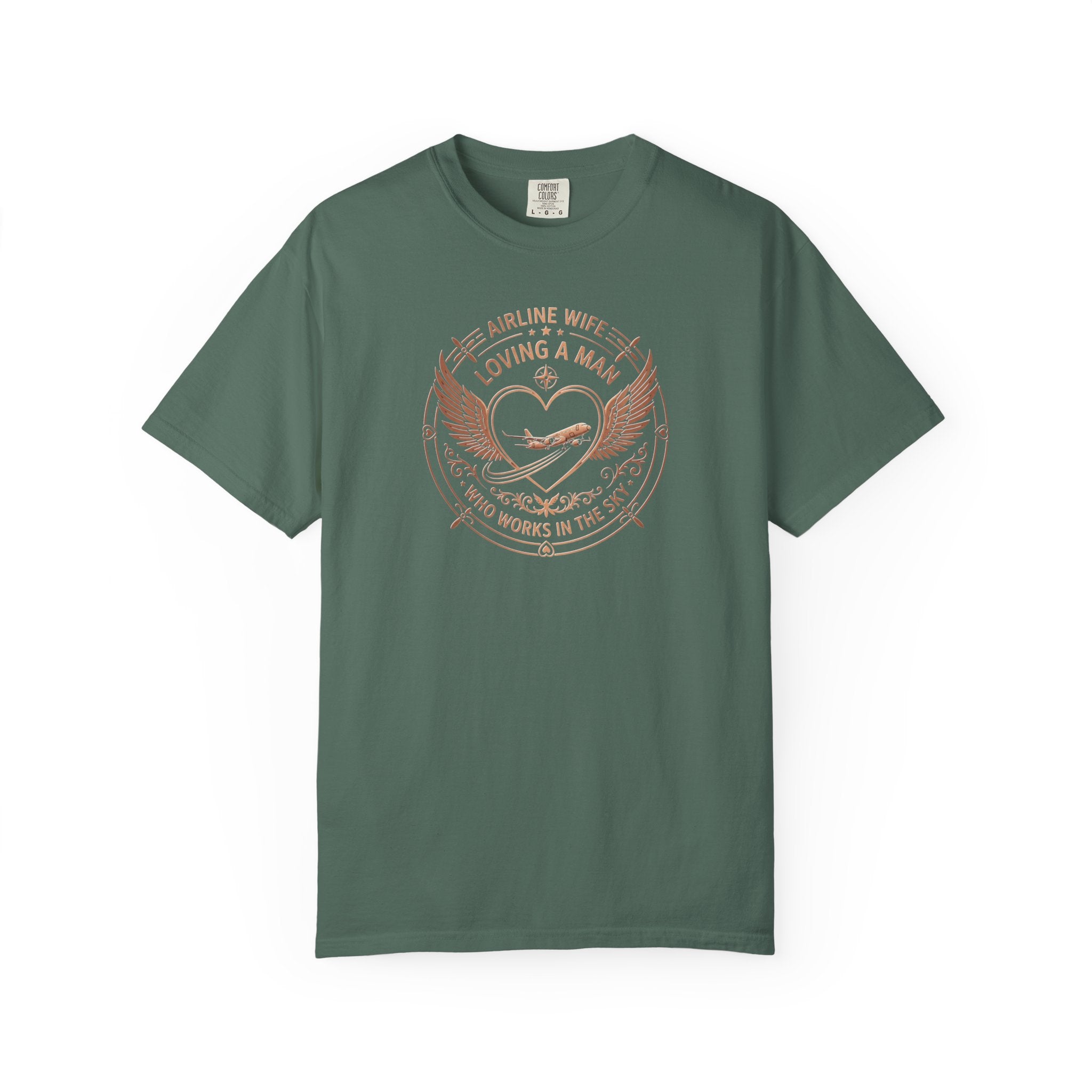 Pilot Wives T-Shirt — "Loving a Man Who Works in the Sky"