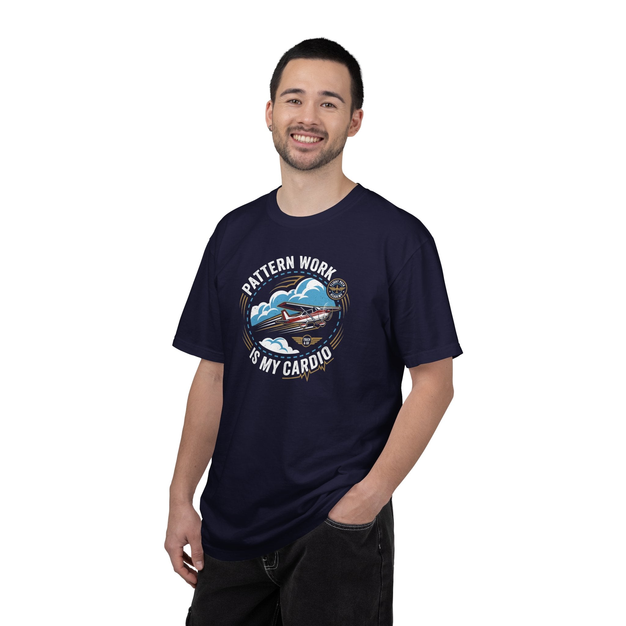 Pattern Work Is My Cardio Student Pilot T-shirt