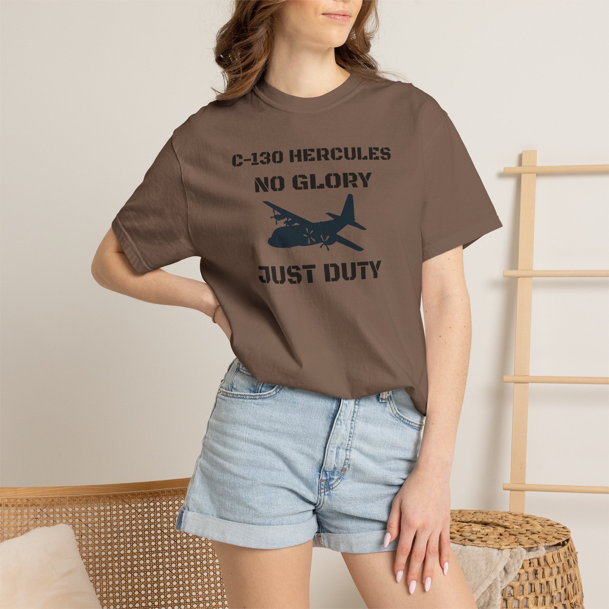 C-130 Hercules Tribute T-shirt — Military Pilot Nicknames Tee