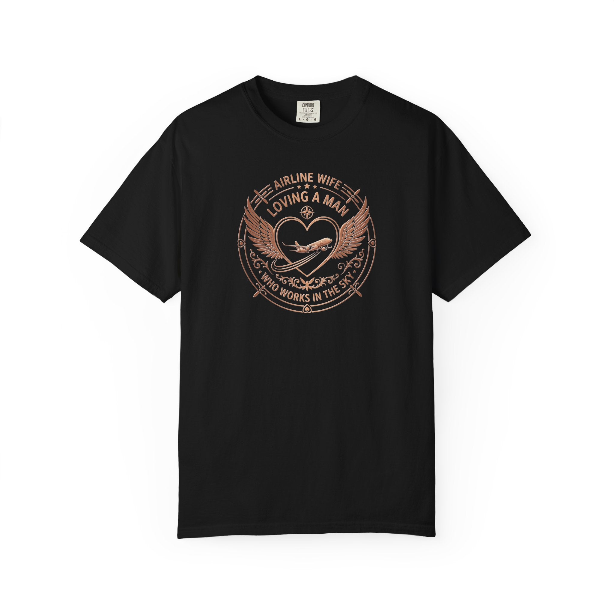 Pilot Wives T-Shirt — "Loving a Man Who Works in the Sky"