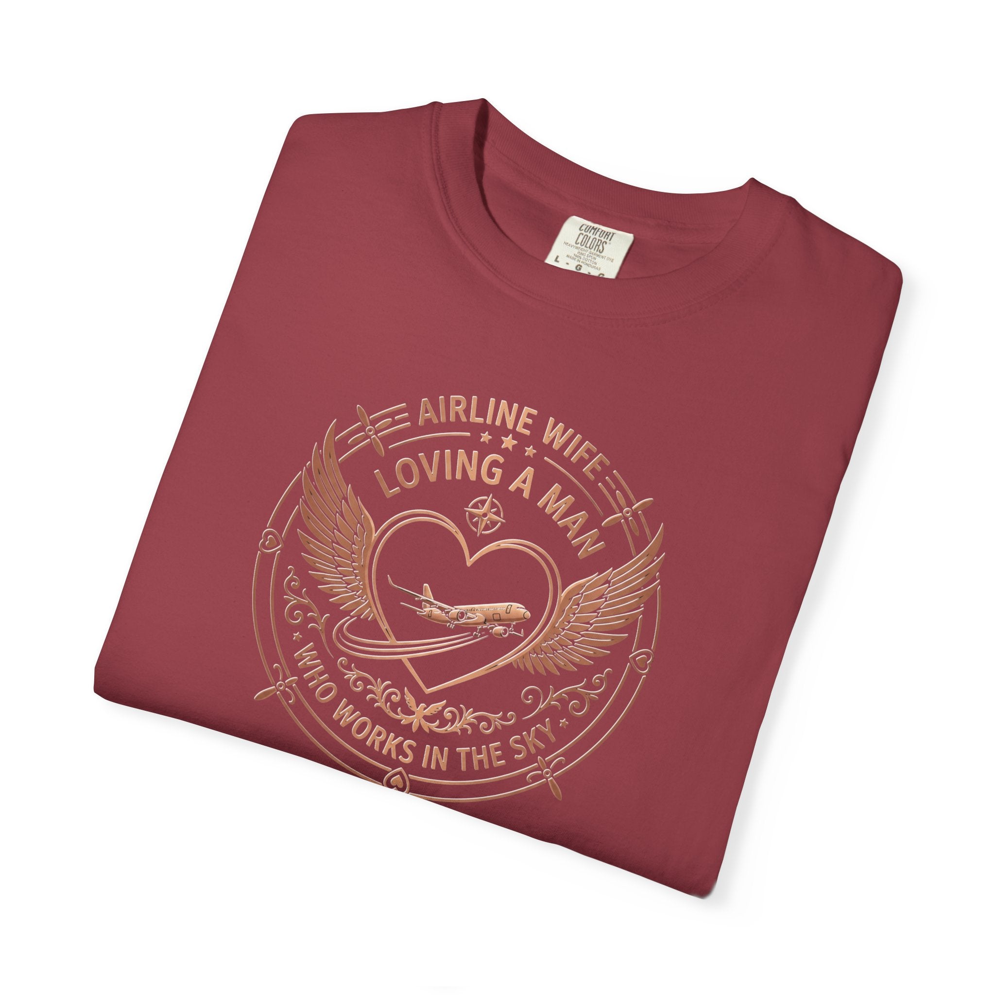 Pilot Wives T-Shirt — "Loving a Man Who Works in the Sky"