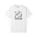 Pilot Wife Life T-Shirt — "He Works in the Sky, I Run the Ground"