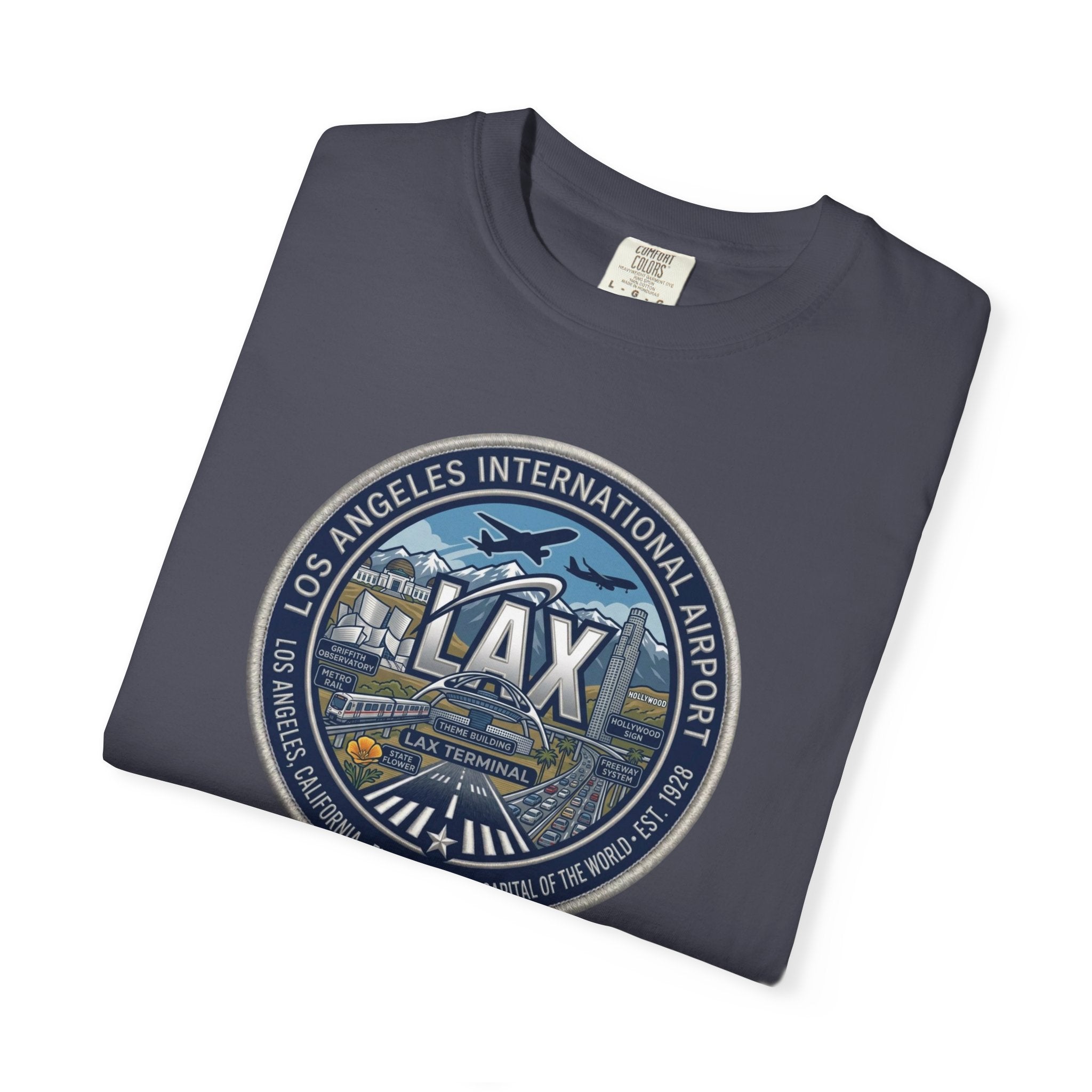LAX Airport Series Unisex T-shirt | Los Angeles CA Design