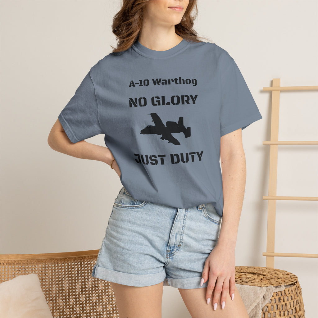 A-10 Warthog Tribute T-shirt — Military Pilot Nicknames Tee