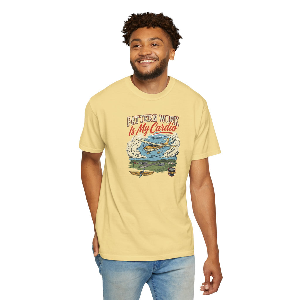 Pattern Work Is My Cardio Aviation Tee