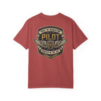 Built by Dedication, Proven in the Sky Pilot T-Shirt — Aviation Motivation Signature Series