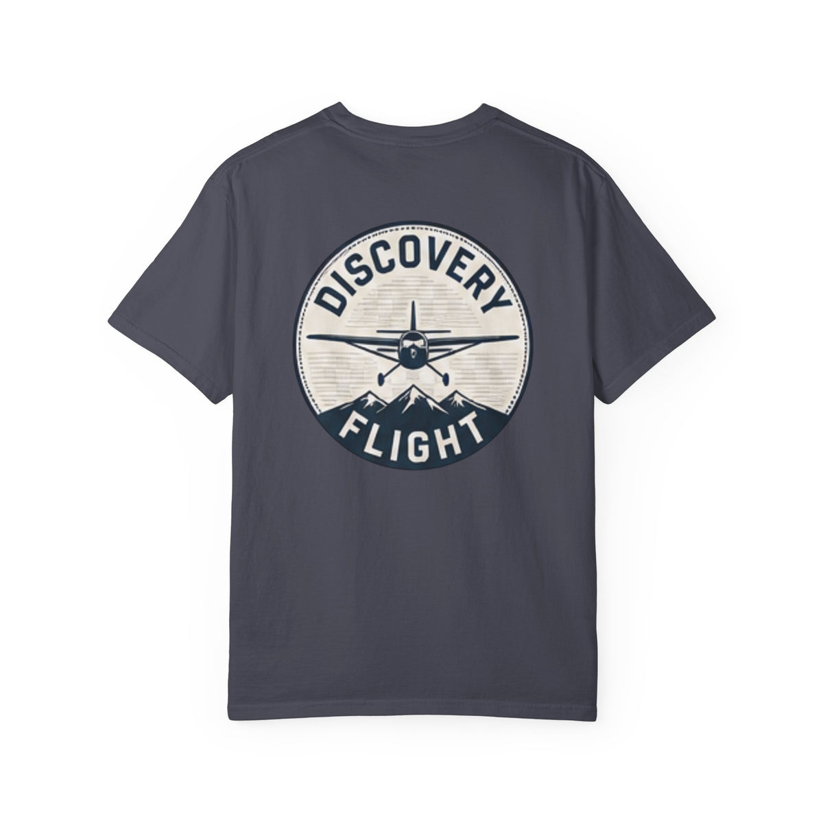 Discovery Flight T-Shirt — Vintage Airplane Graphic Tee