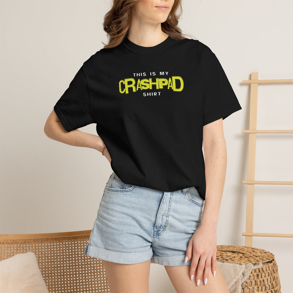This Is My Crashpad Shirt — Funny Pilot T-Shirt for Aviation Crew