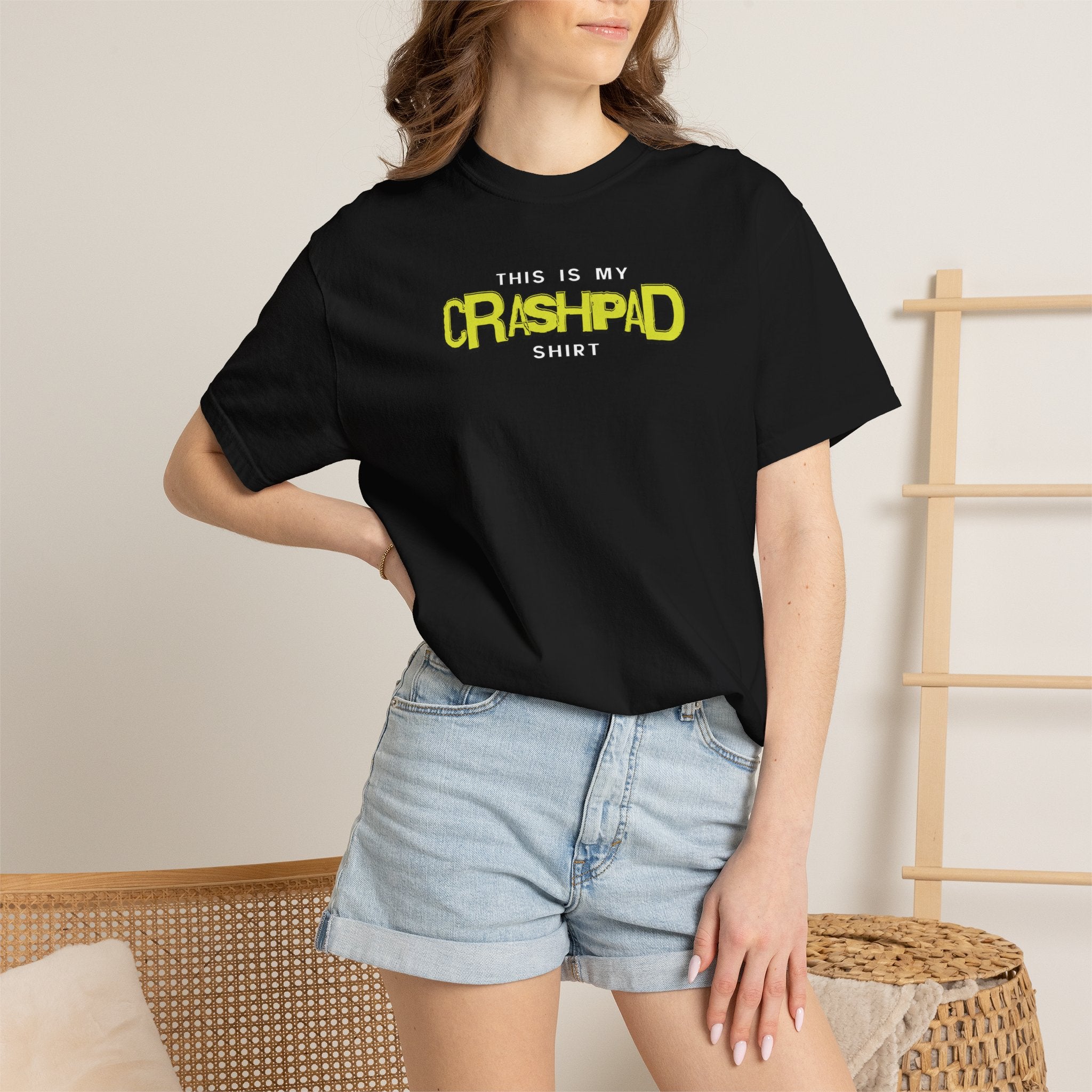 This Is My Crashpad Shirt — Funny Pilot T-Shirt for Aviation Crew