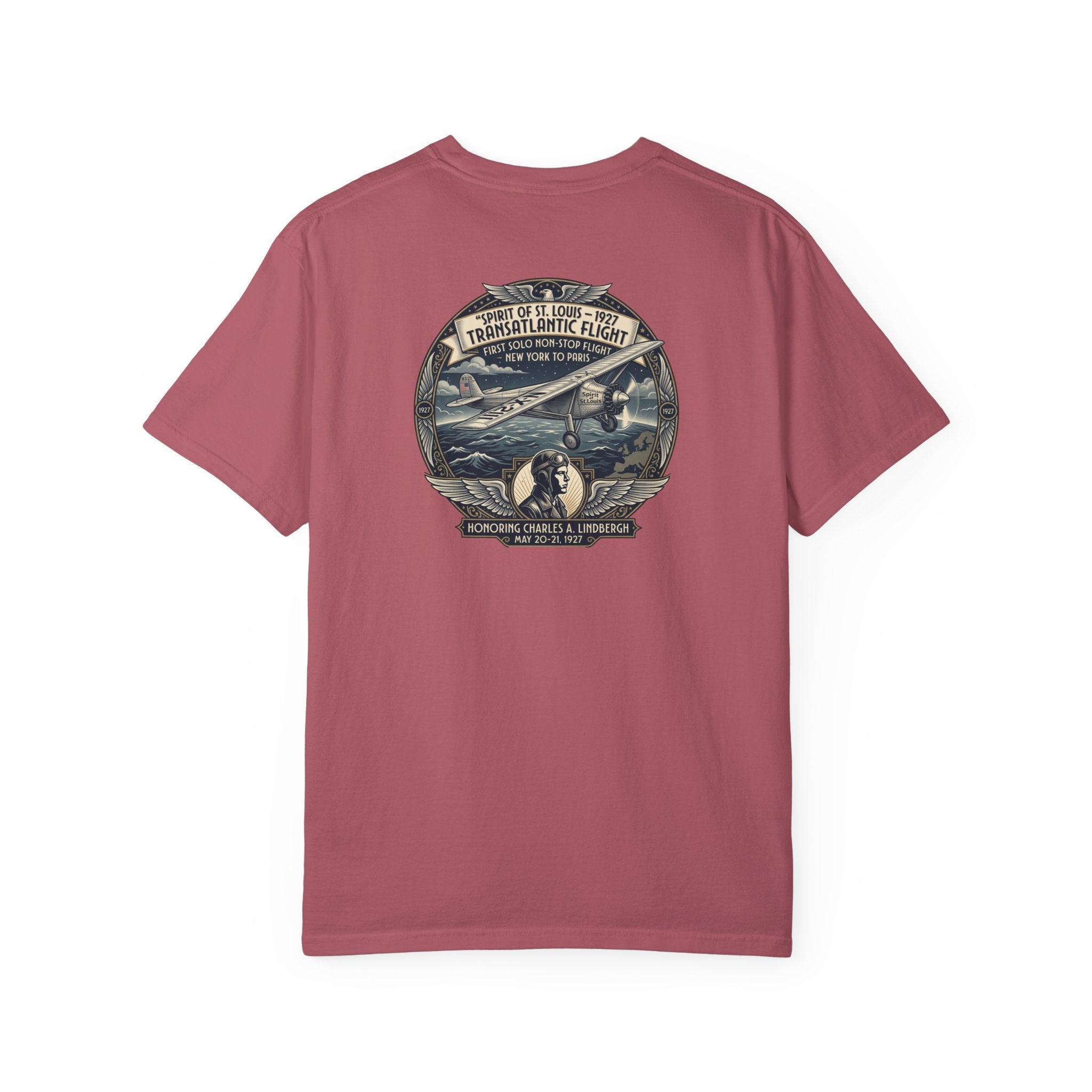 Charles Lindbergh Historical Flight Tee - Signature Series