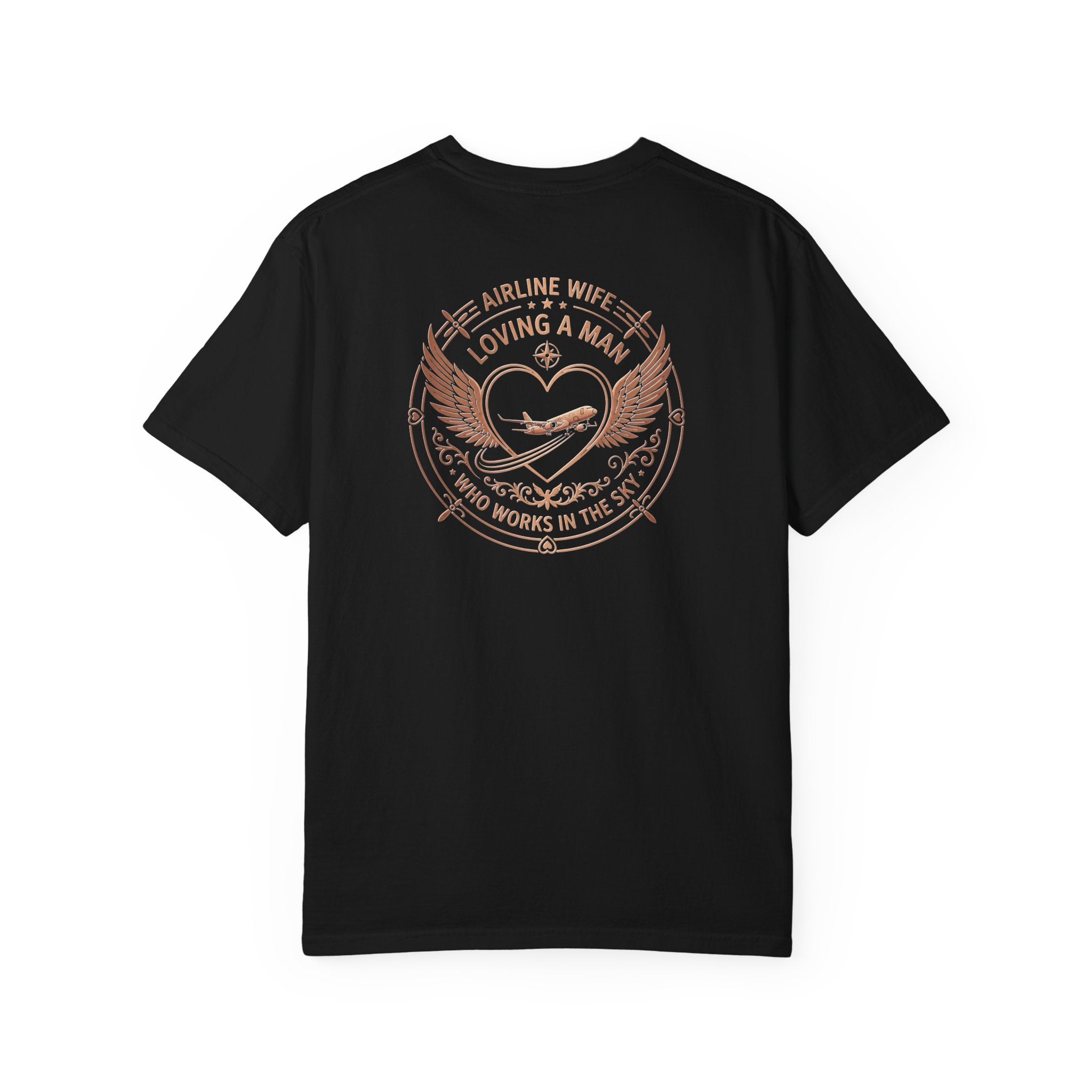 Pilot Wives T-Shirt — "Loving a Man Who Works in the Sky"