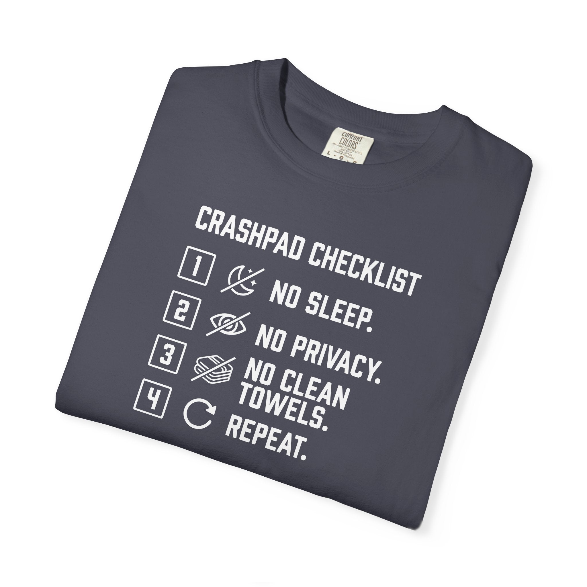 Crashpad Life Funny Airline Pilot T-Shirt