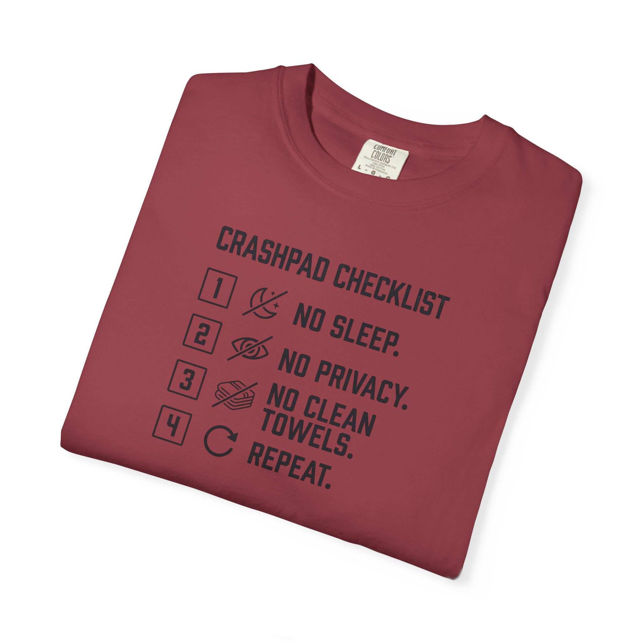 Crashpad Life Funny Airline Pilot T-Shirt
