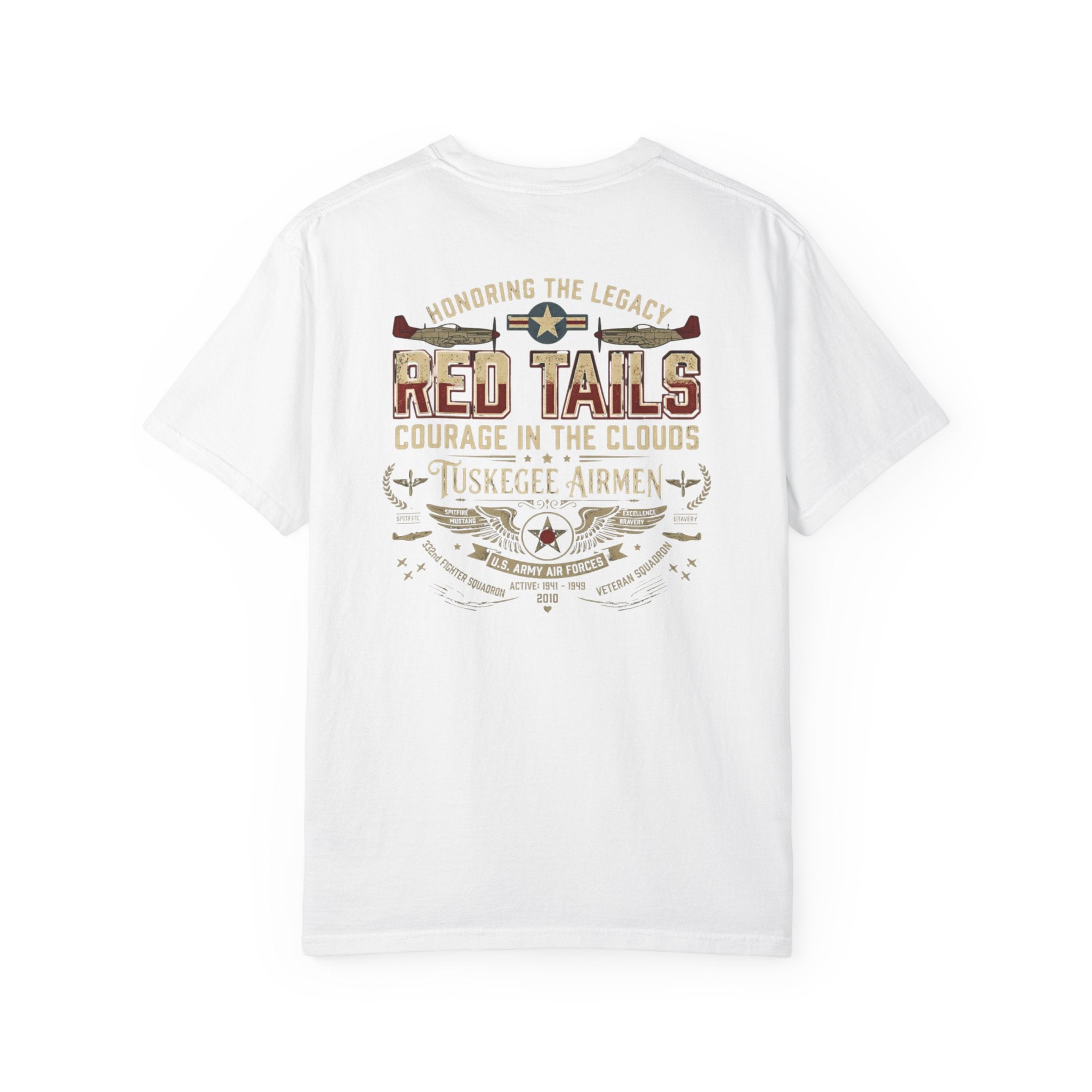 Tuskegee Airmen "Red Tails" History Tee
