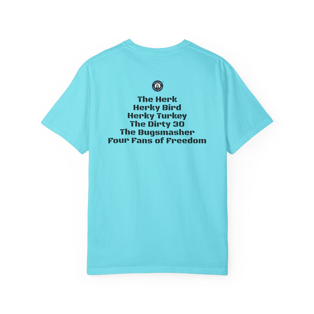 C-130 Hercules Tribute T-shirt — Military Pilot Nicknames Tee