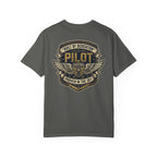 Built by Dedication, Proven in the Sky Pilot T-Shirt — Aviation Motivation Signature Series
