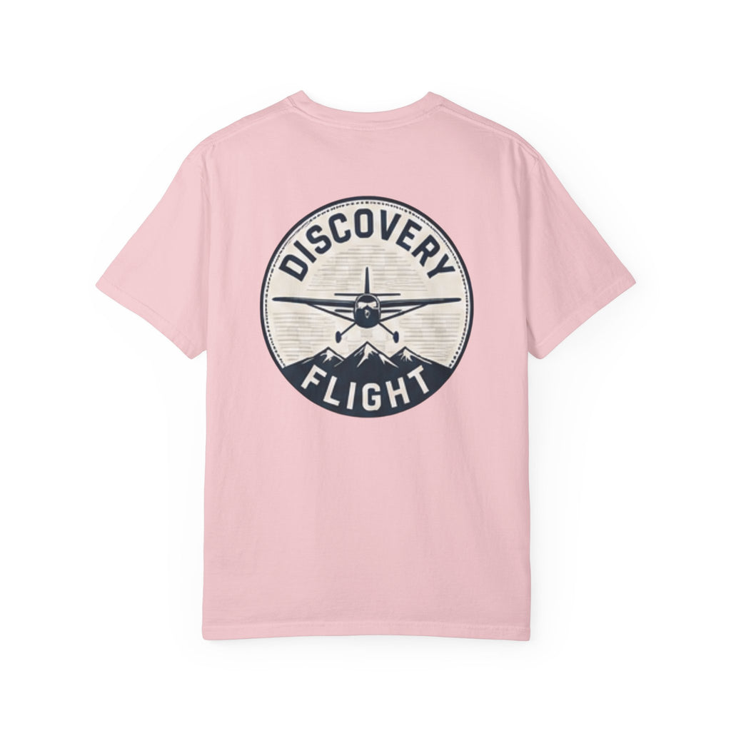 Discovery Flight T-Shirt — Vintage Airplane Graphic Tee