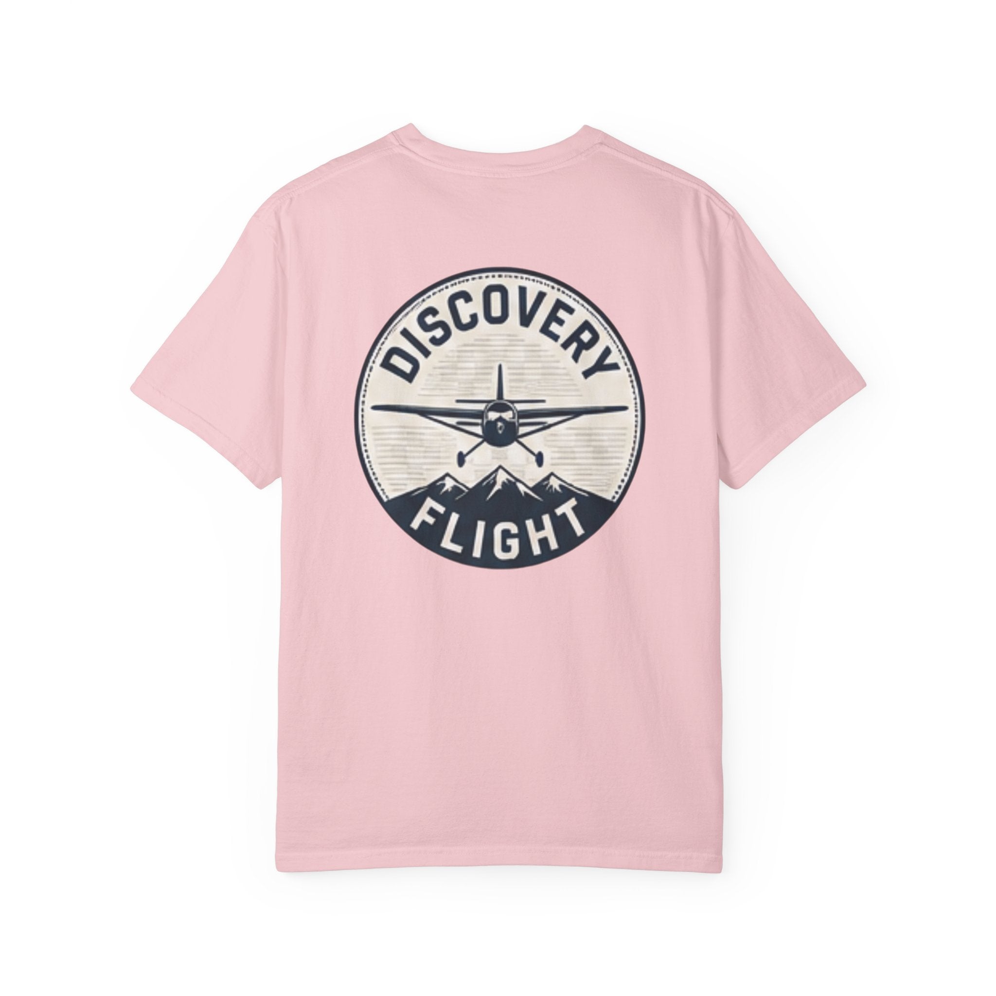 Discovery Flight T-Shirt — Vintage Airplane Graphic Tee