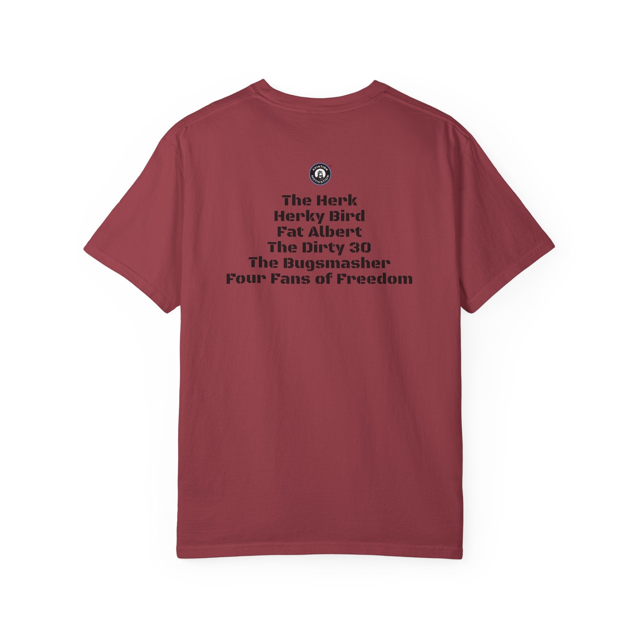 C-130 Hercules Tribute T-shirt — Military Pilot Nicknames Tee