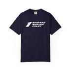 1 Badass Boeing Pilot T-Shirt — Bold Typography Tee for Aviators
