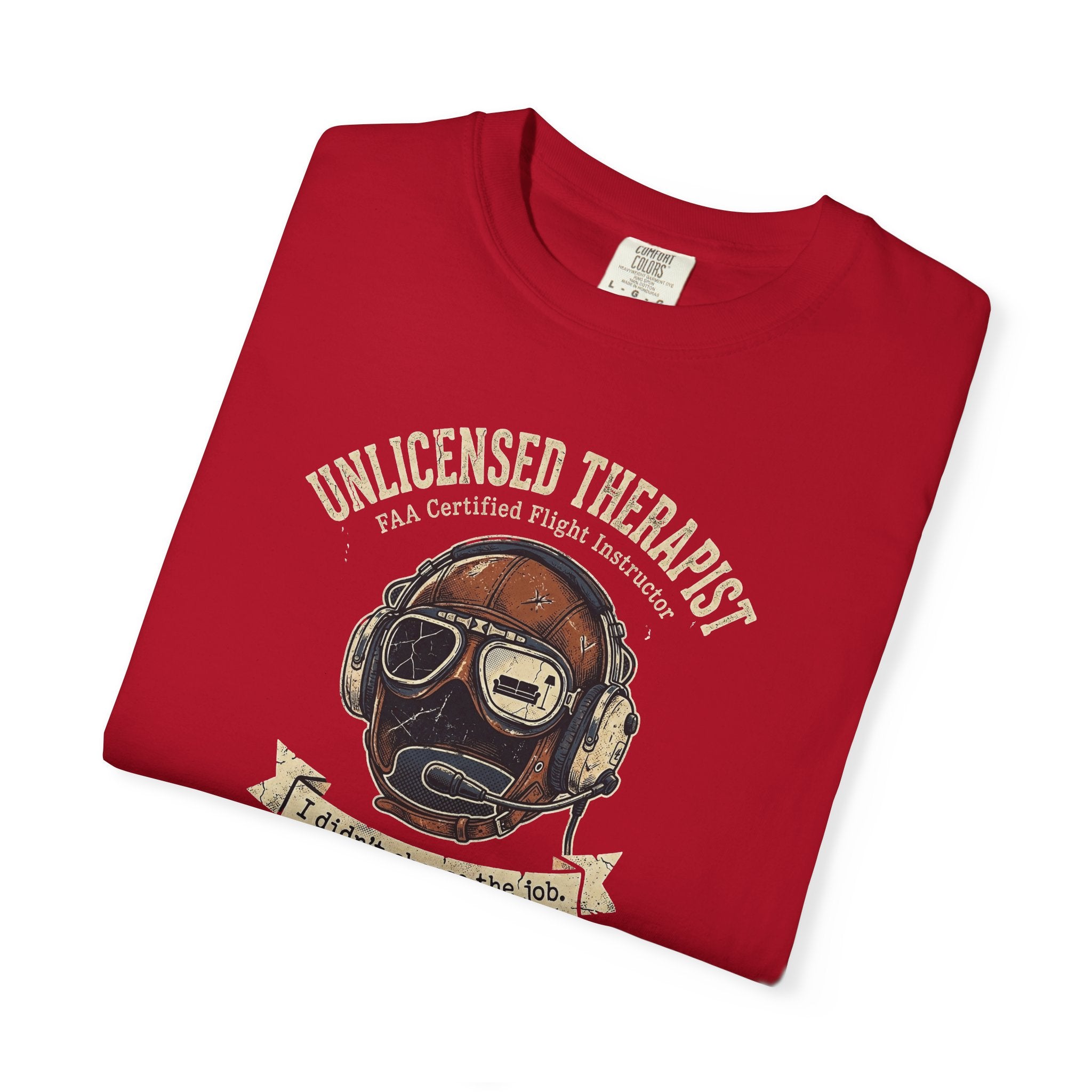 Flight Instructor Tee - Unlicensed Therapist