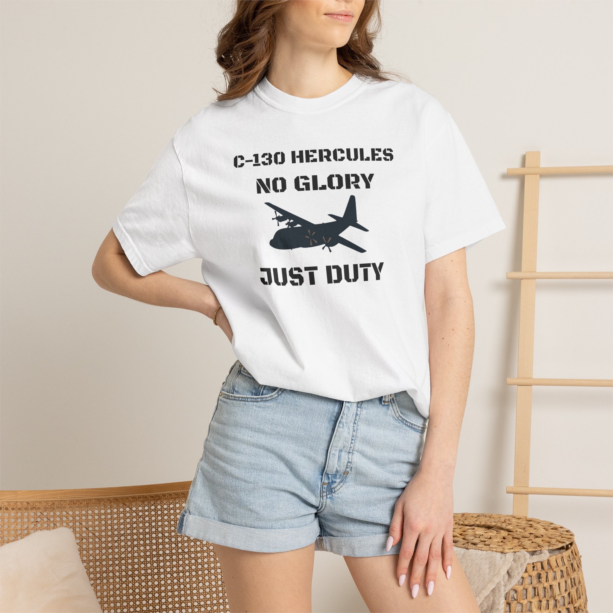 C-130 Hercules Tribute T-shirt — Military Pilot Nicknames Tee