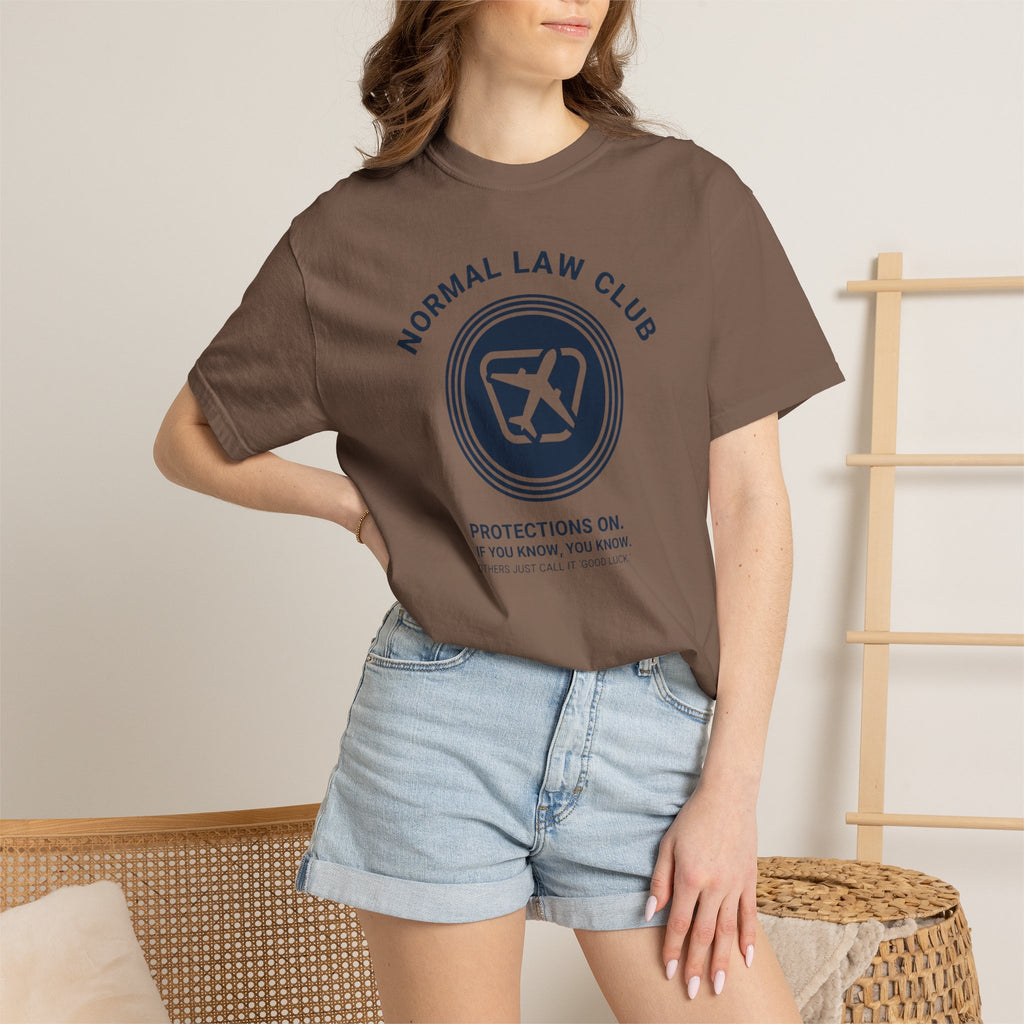 Normal Law Club Pilots Tee — Community of Pilots T-Shirt