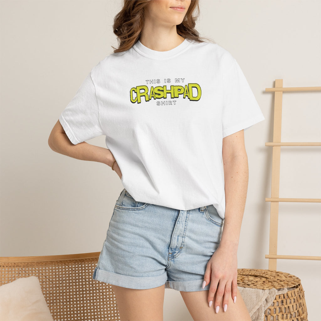 This Is My Crashpad Shirt — Funny Pilot T-Shirt for Aviation Crew