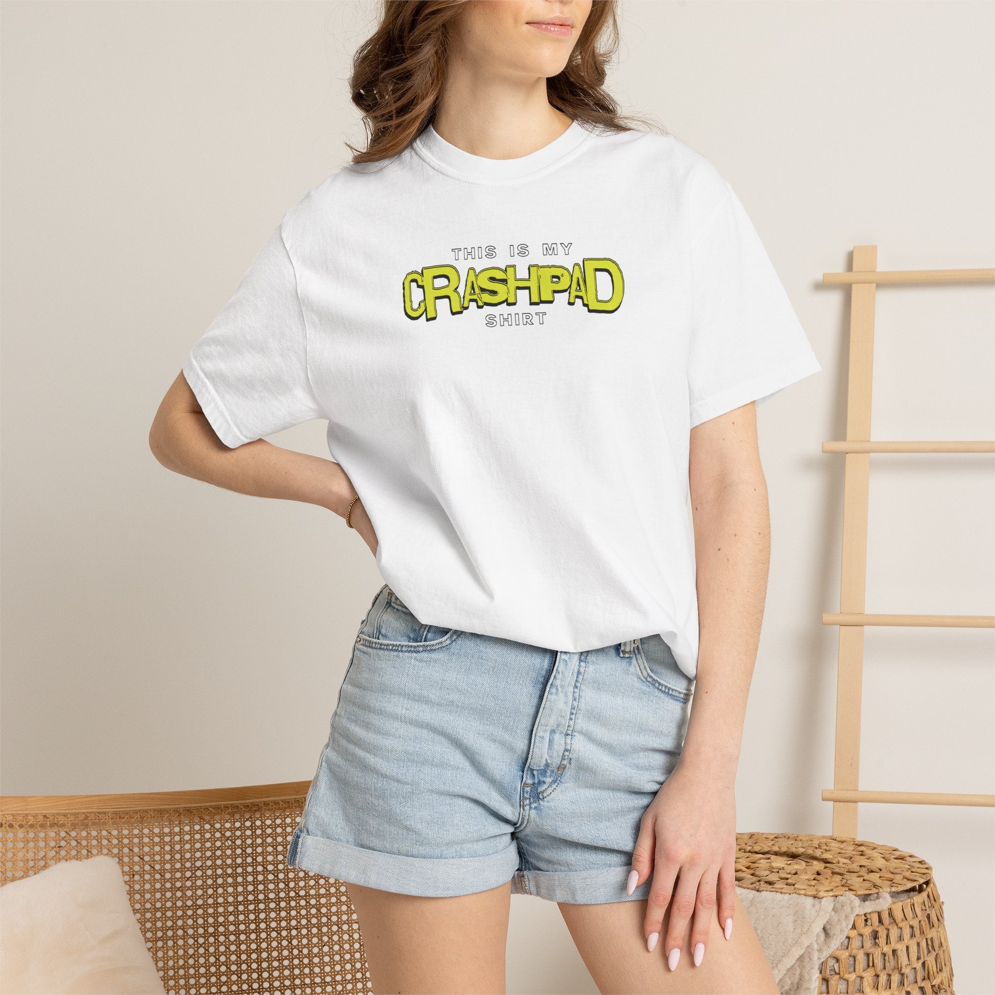 This Is My Crashpad Shirt — Funny Pilot T-Shirt for Aviation Crew