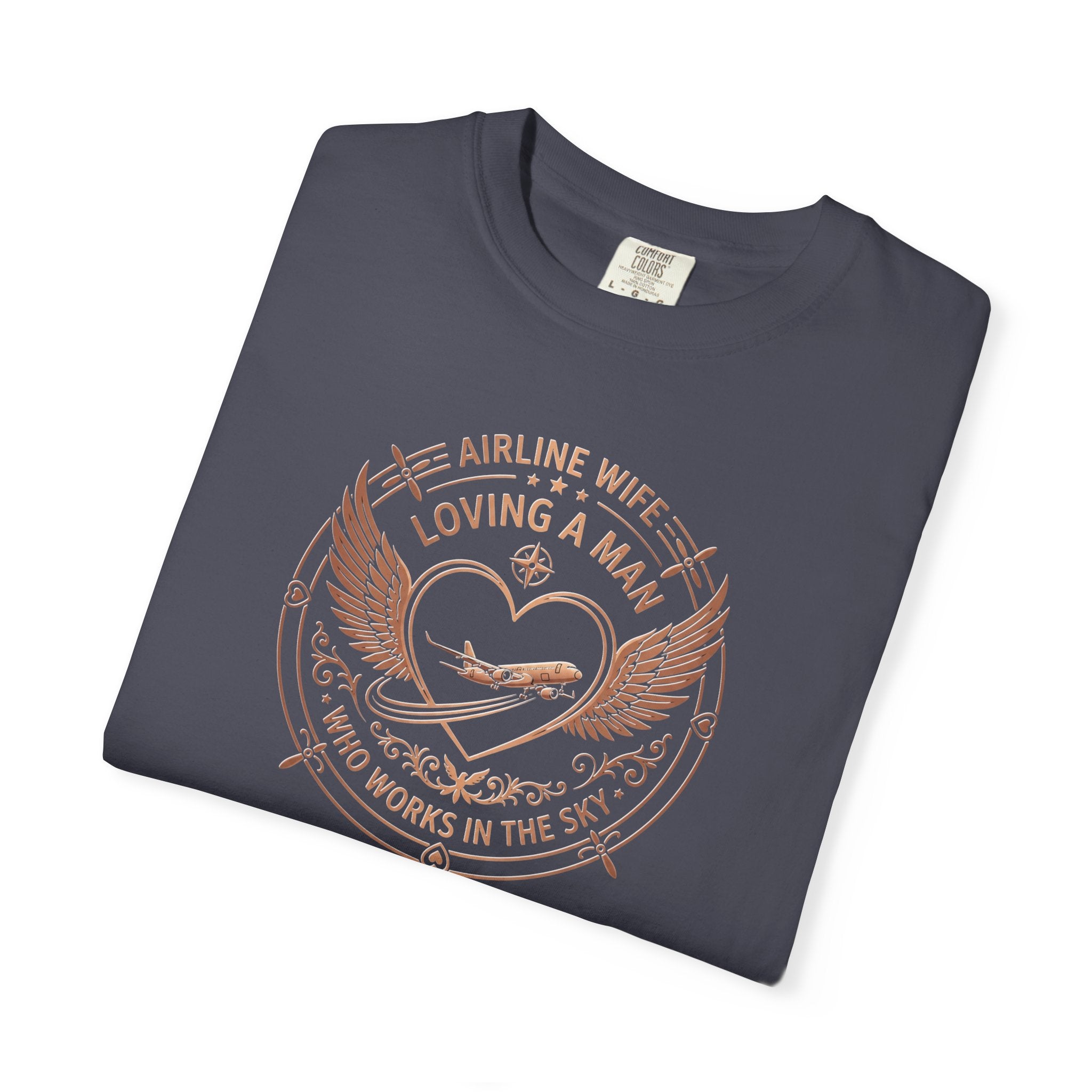 Pilot Wives T-Shirt — "Loving a Man Who Works in the Sky"