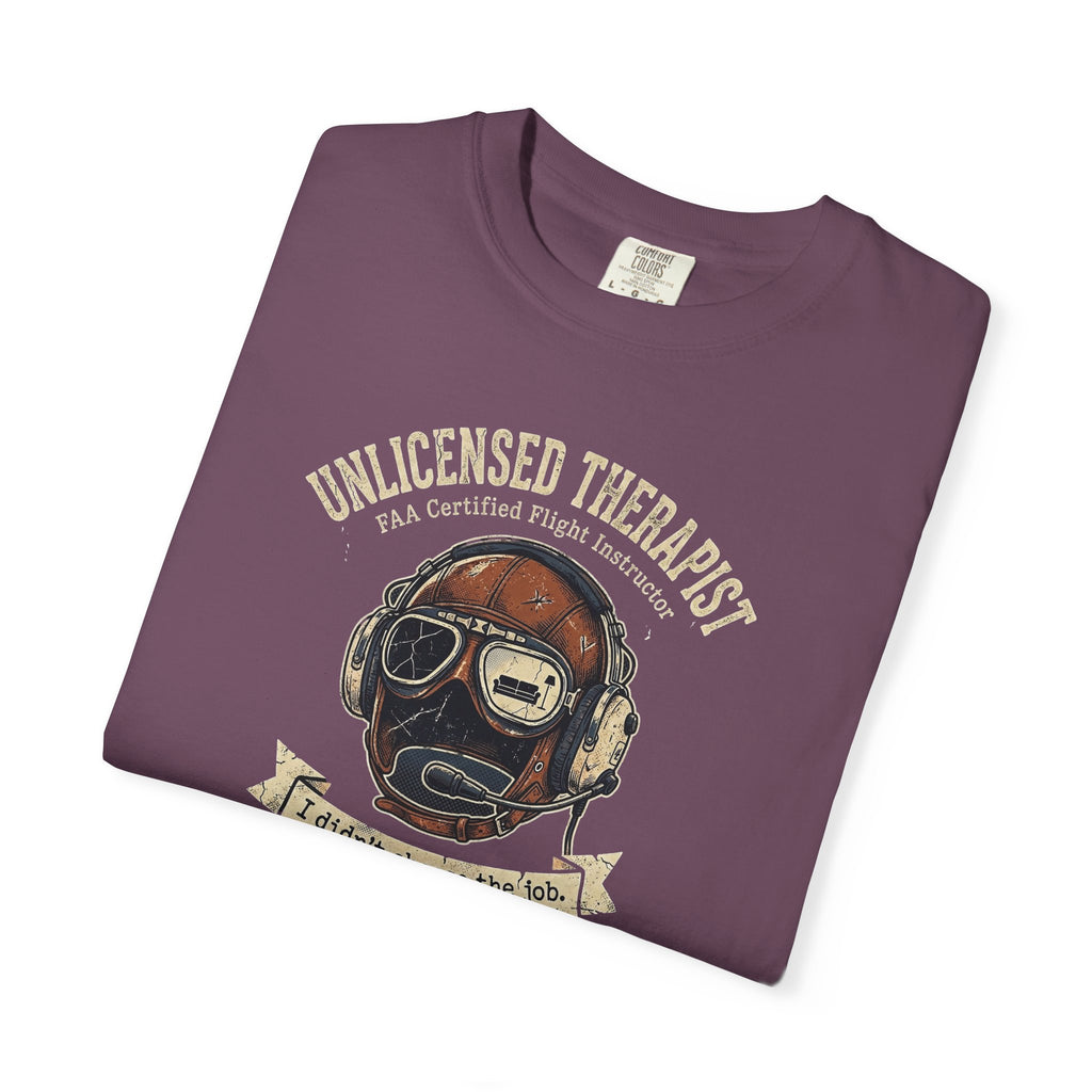 Flight Instructor Tee - Unlicensed Therapist