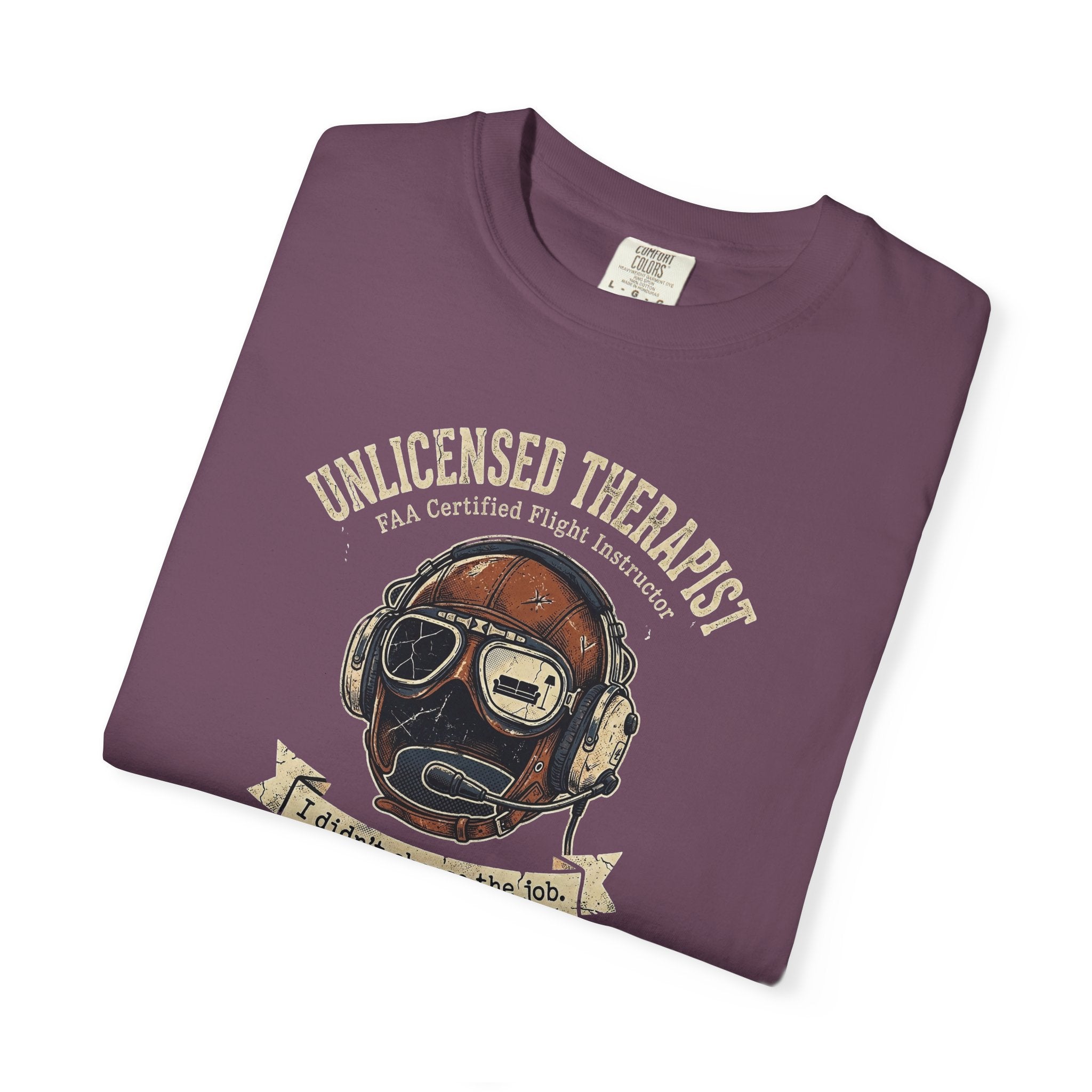 Flight Instructor Tee - Unlicensed Therapist