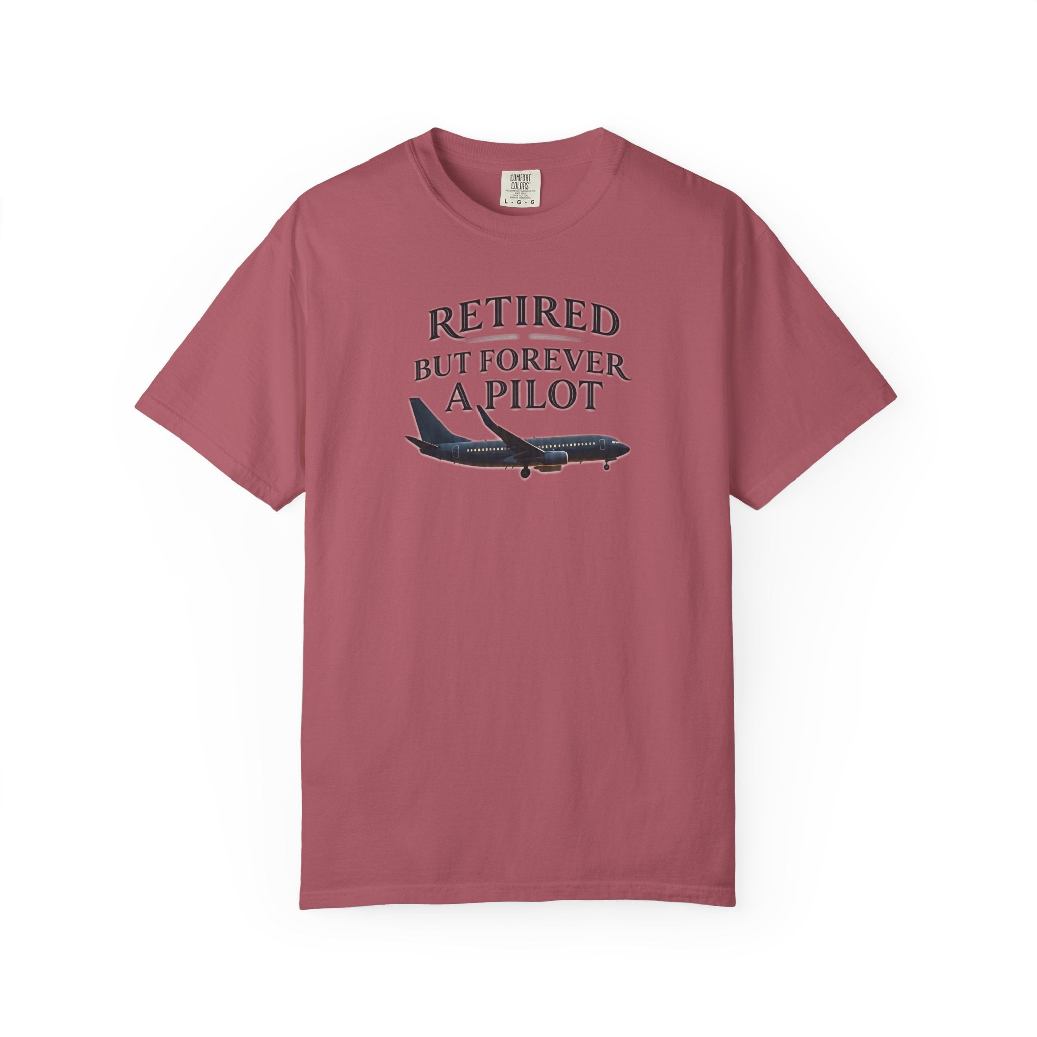 Retired Pilot Aviation T-Shirt — Vintage Flight Tribute