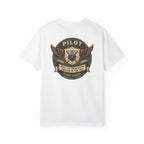 Pilots Aren't Born, They're Built T-Shirt — Aviation Motivation Signature Series