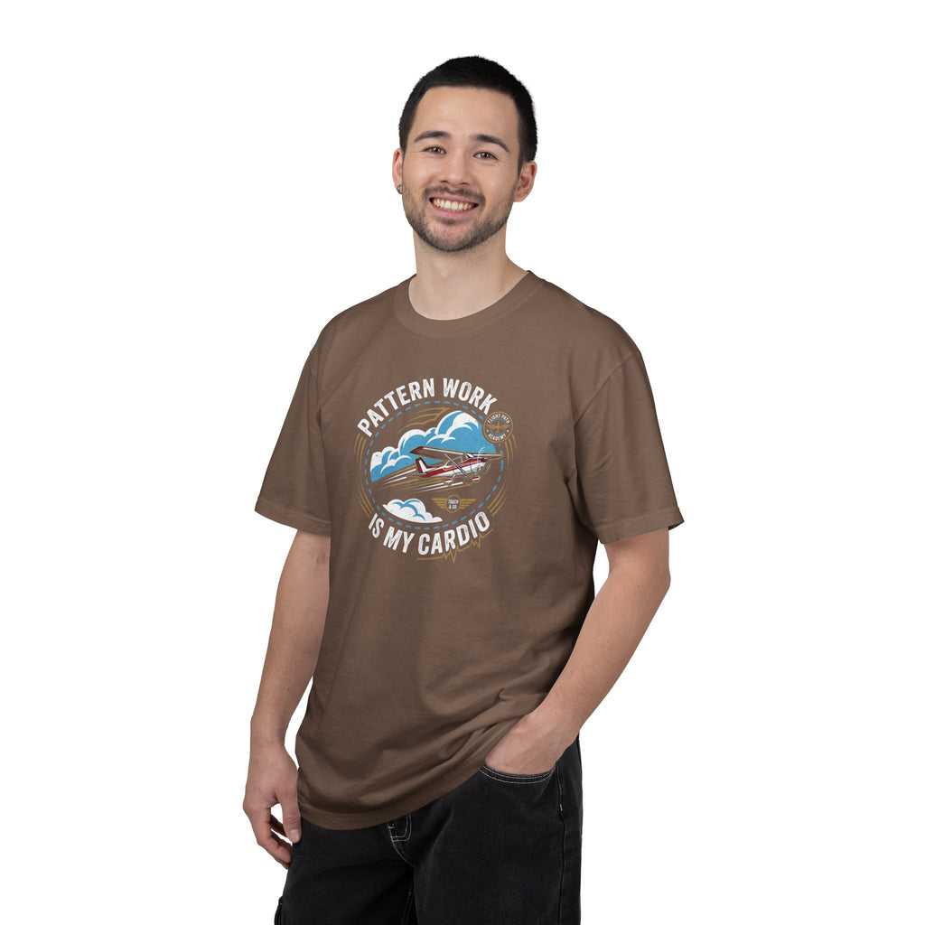 Pattern Work Is My Cardio Student Pilot T-shirt