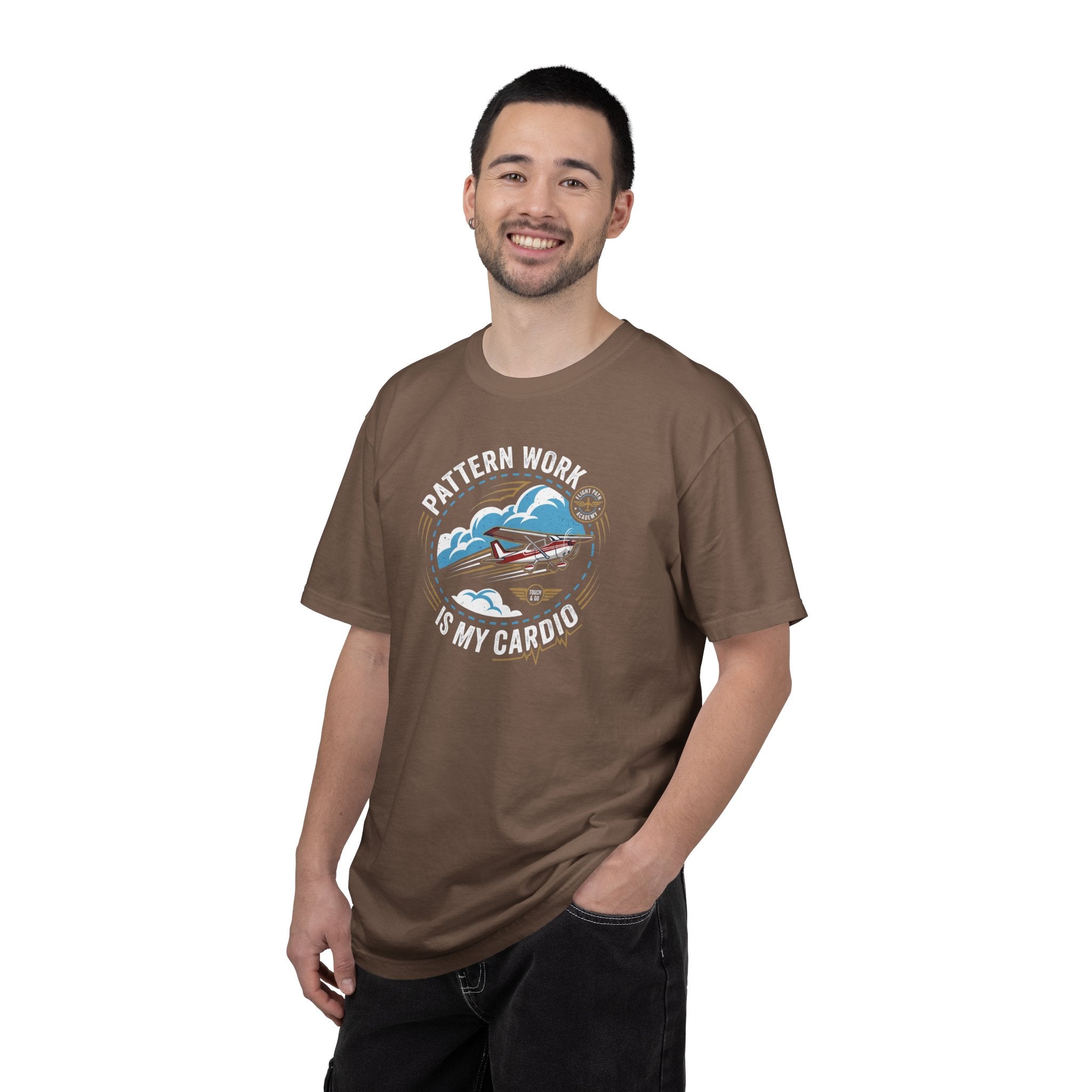 Pattern Work Is My Cardio Student Pilot T-shirt