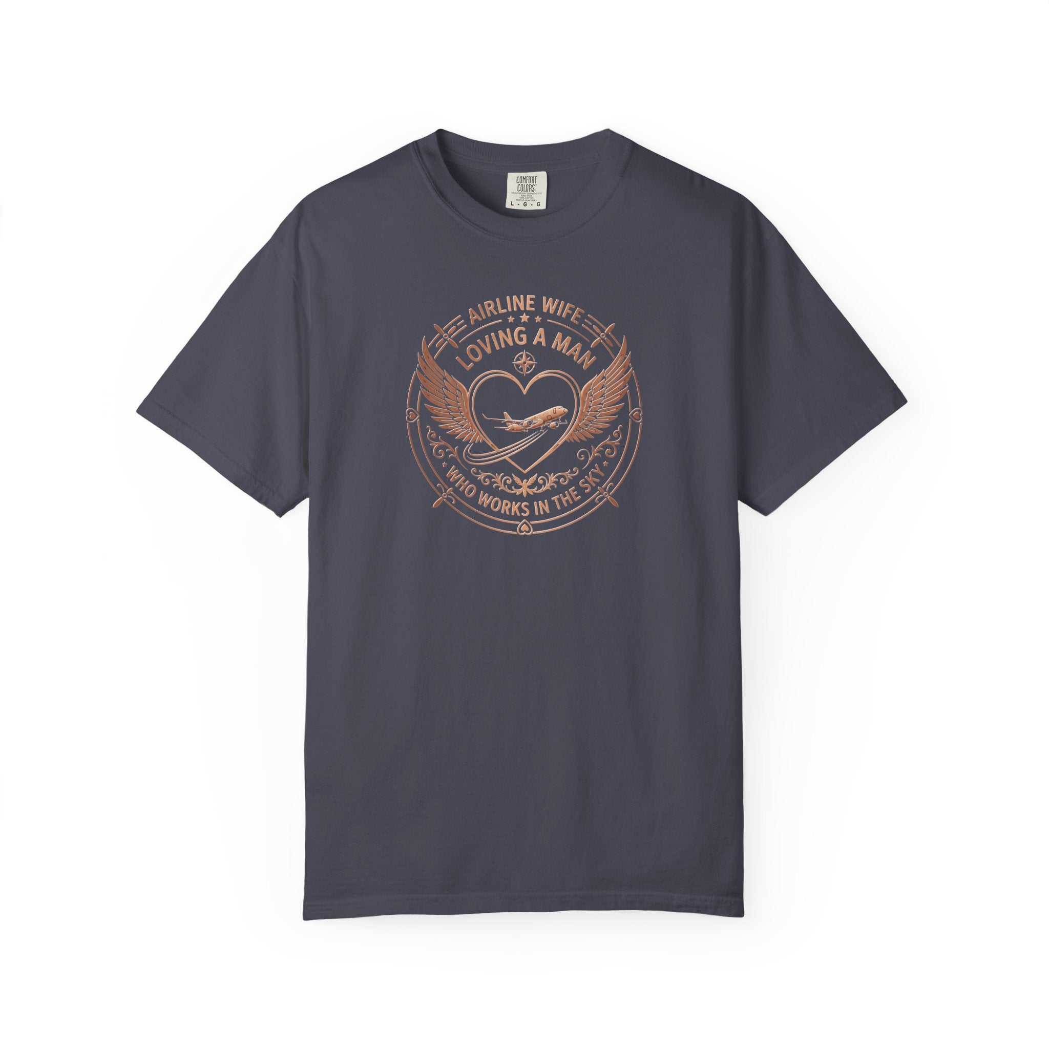 Pilot Wives T-Shirt — "Loving a Man Who Works in the Sky"