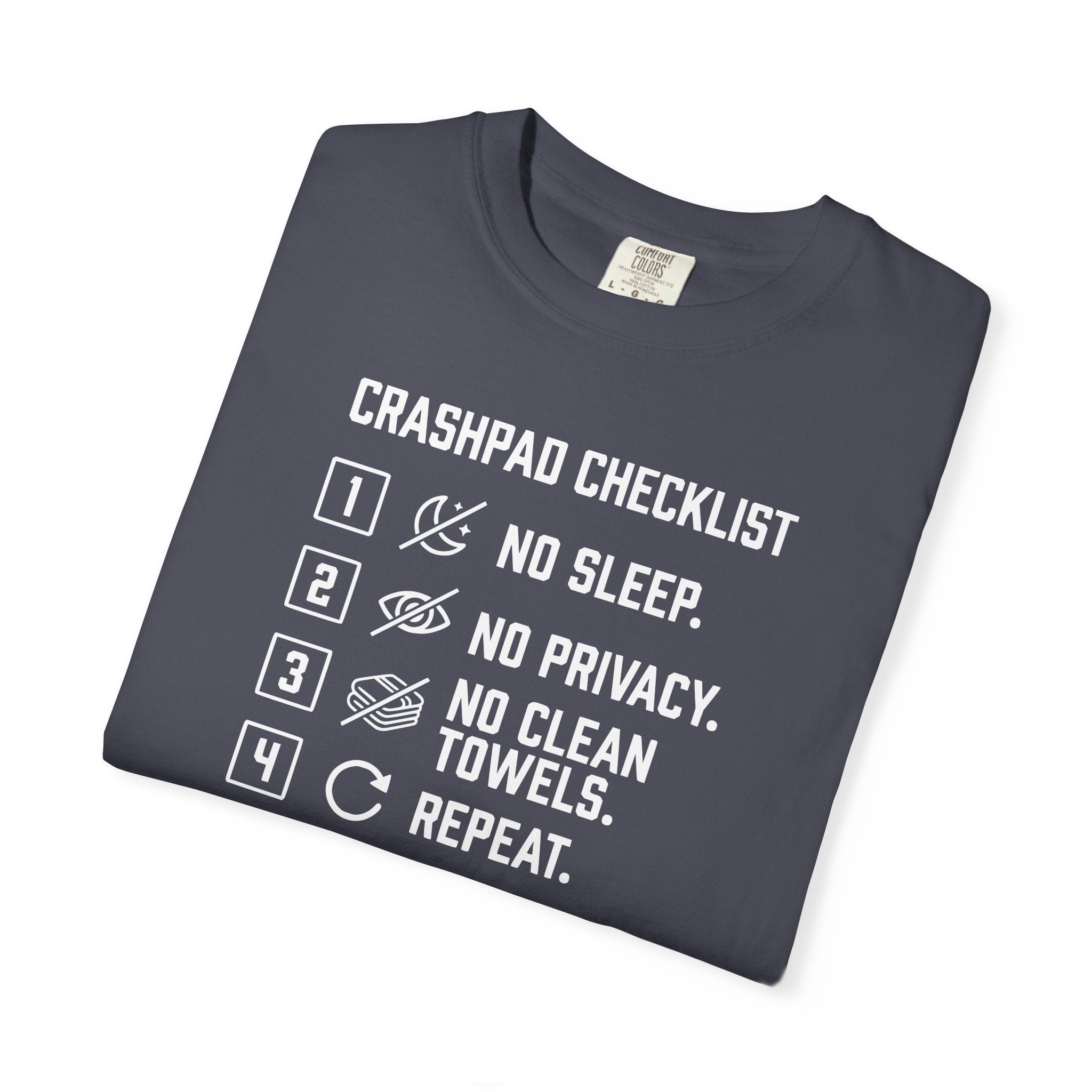 Crashpad Life Funny Airline Pilot T-Shirt