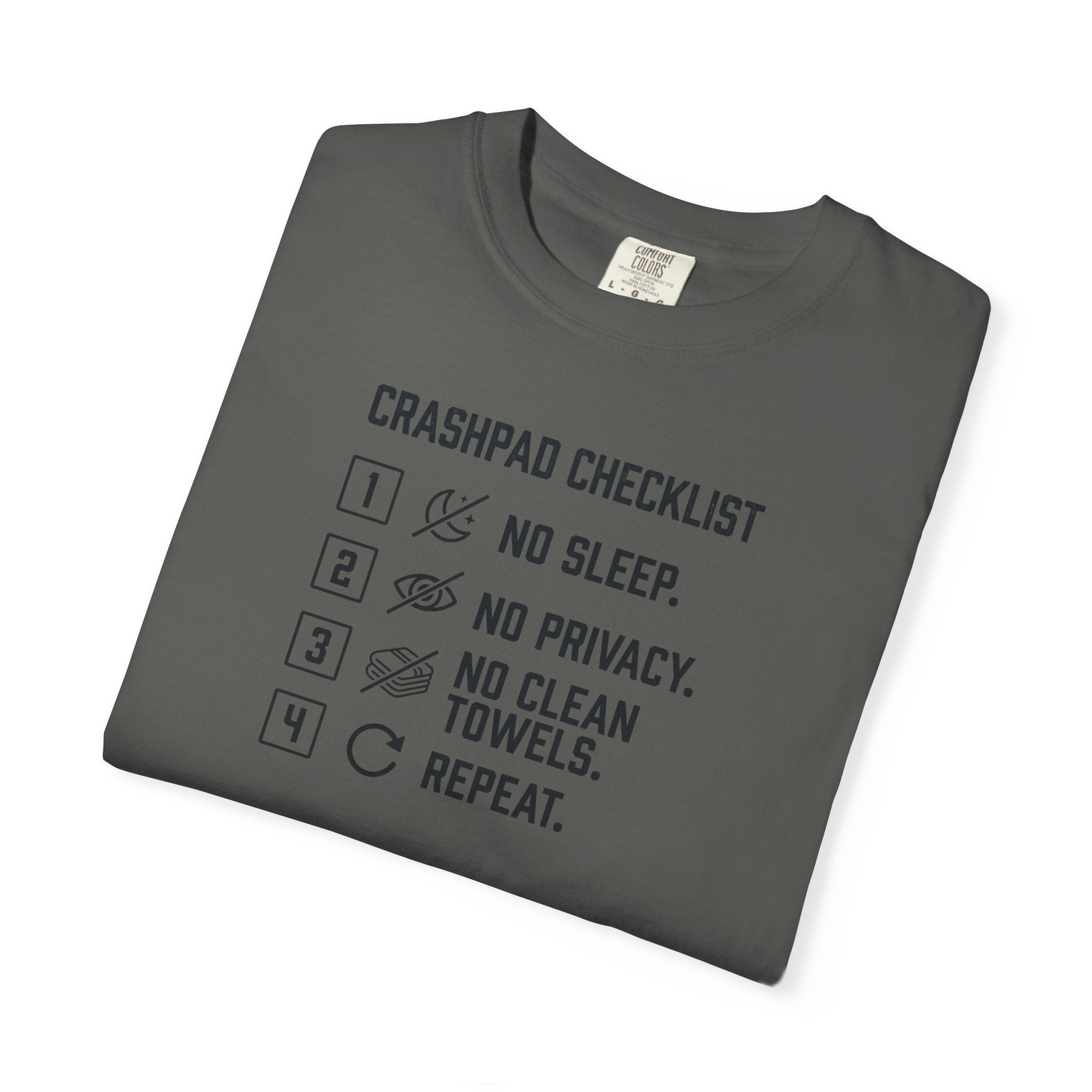 Crashpad Life Funny Airline Pilot T-Shirt