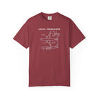 Airbus A320 Schematic T-Shirt — 'Precision in Motion' Aviation Tee